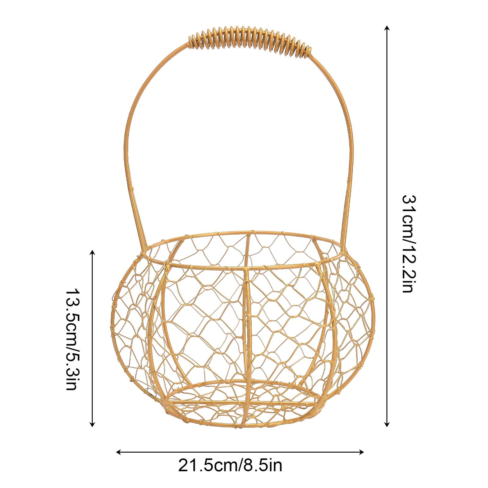 Metal Wire Lantern Basket Wedding Gift Basket Wedding Candy Box - Image 8