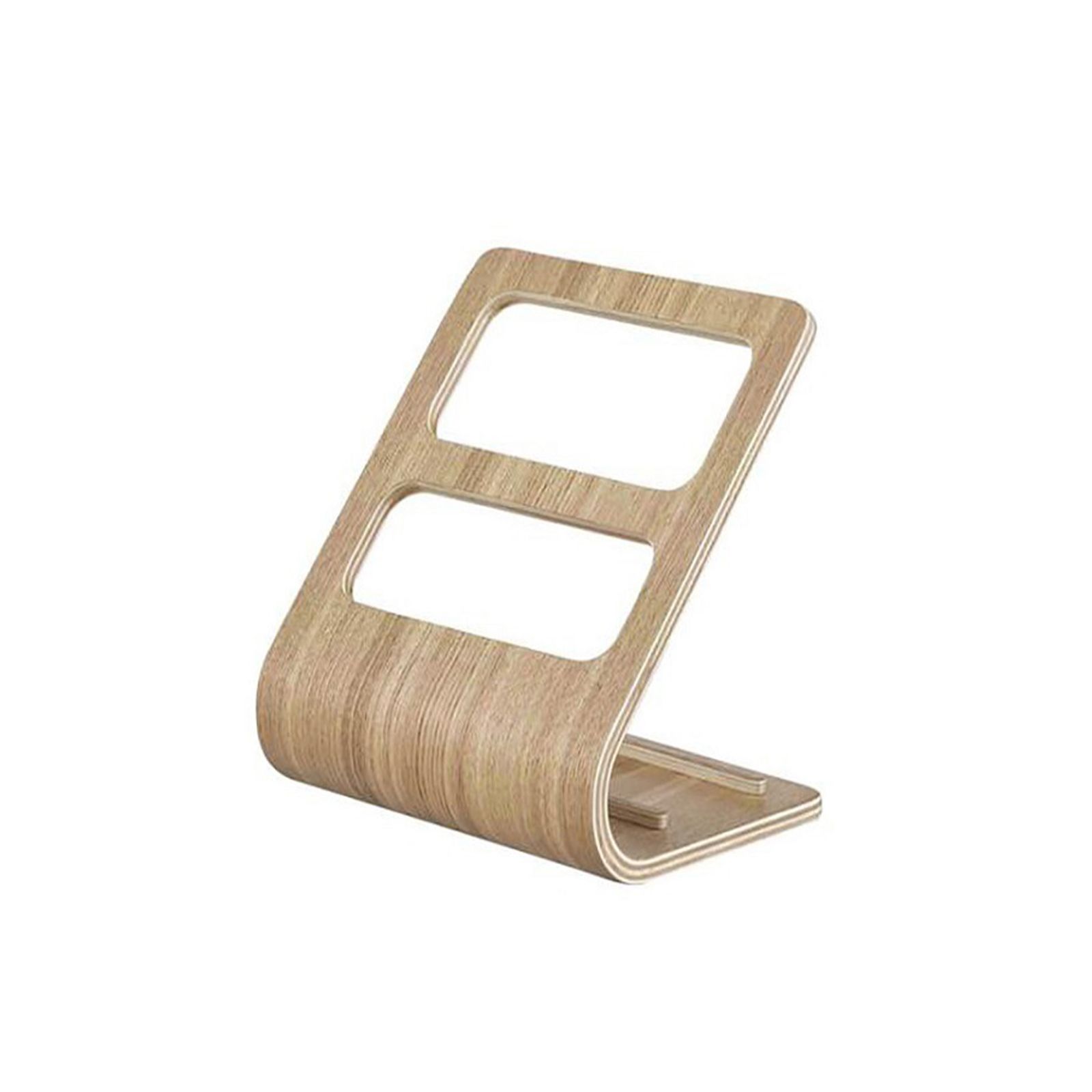 Table Storage Rack Simple Living Room Multi Functional Remote Control Rack Curved Wooden Support - Image 1