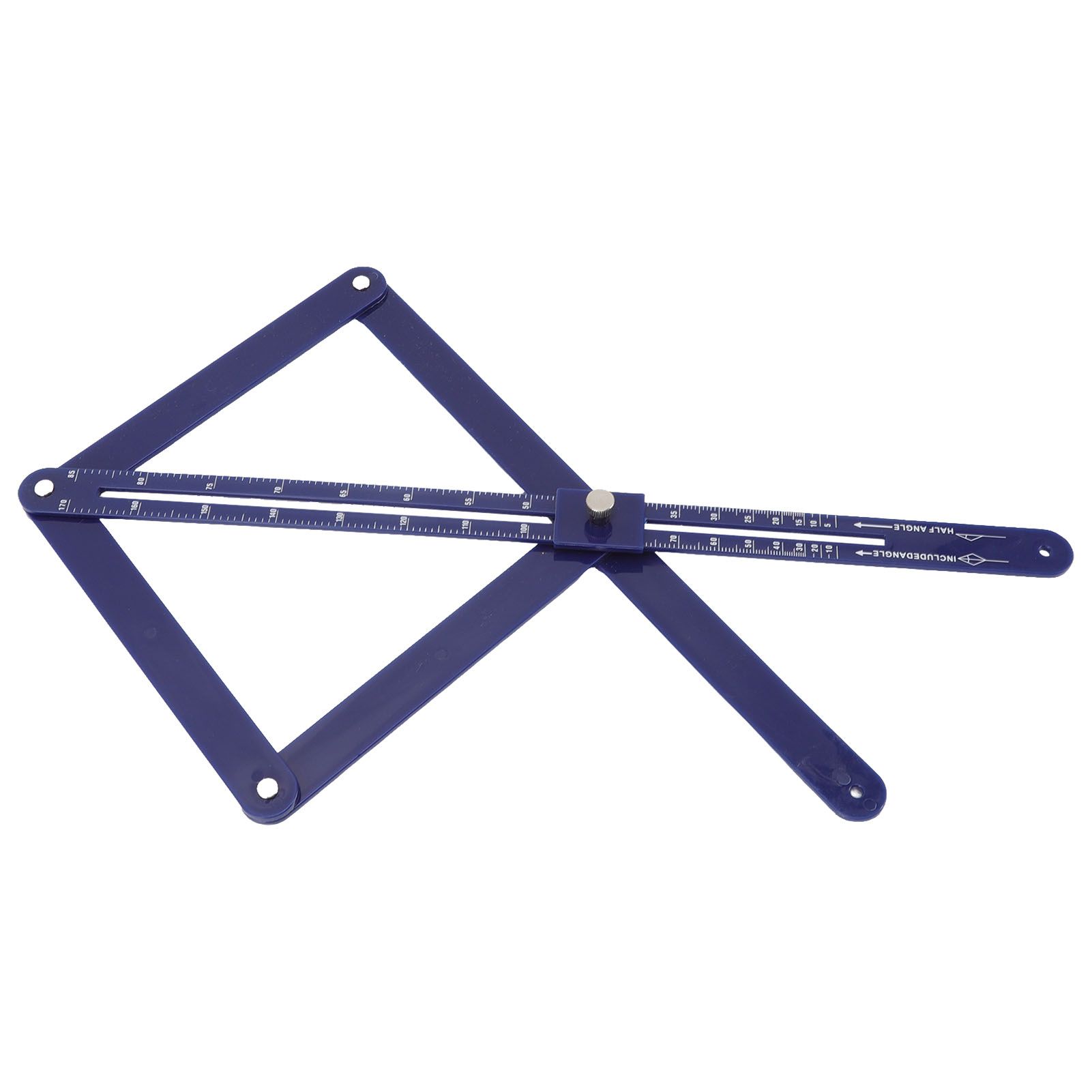 Corner Angle Finder Plastic Multifunctional Adjustable Precise Angle Protractor for Carpentry Measurement - Image 1