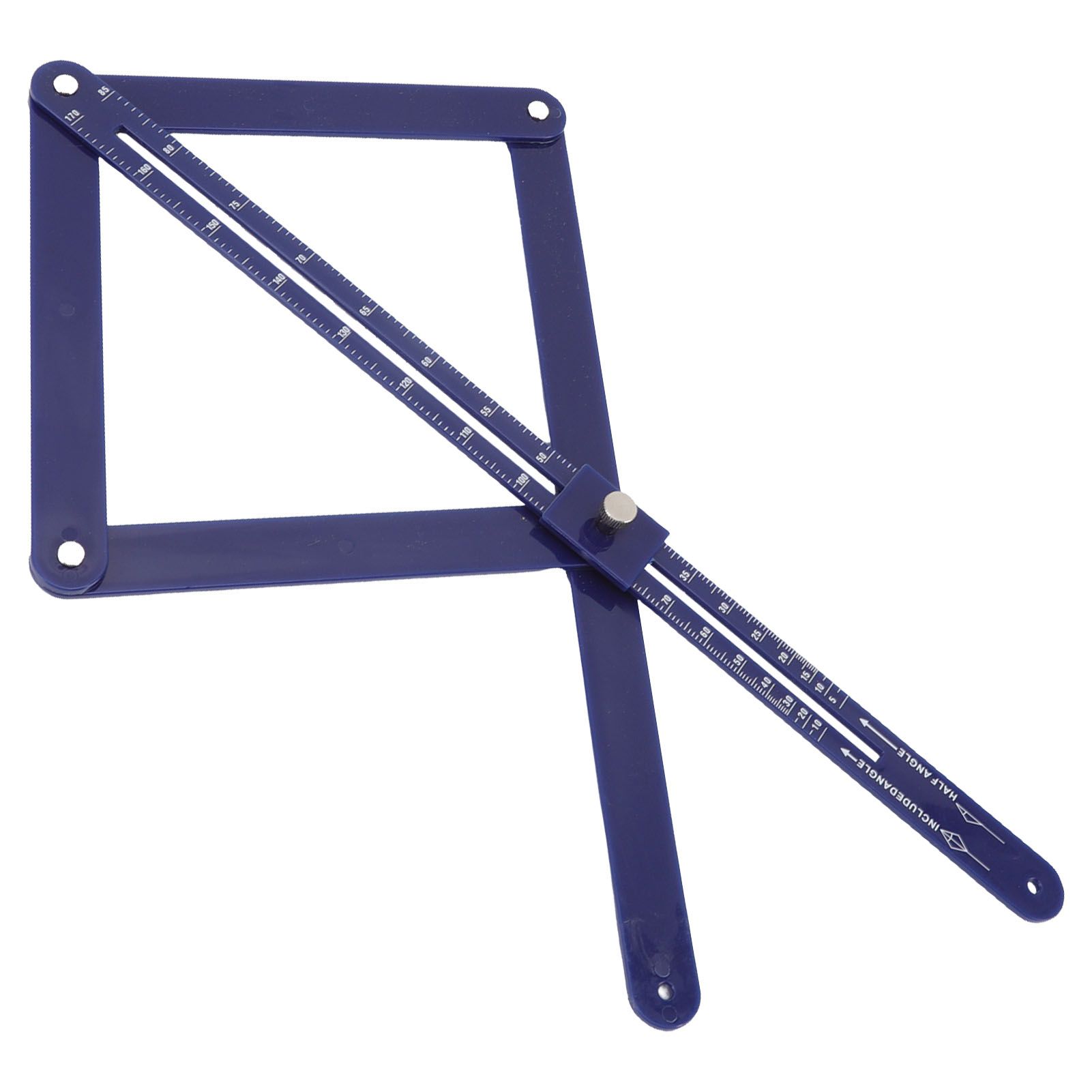 Corner Angle Finder Plastic Multifunctional Adjustable Precise Angle Protractor for Carpentry Measurement - Image 2