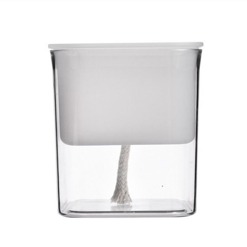 Water Absorption Planter Indoor Self Absorbed Watering Pot Flower Container for Office Home Semitransparent - Image 1