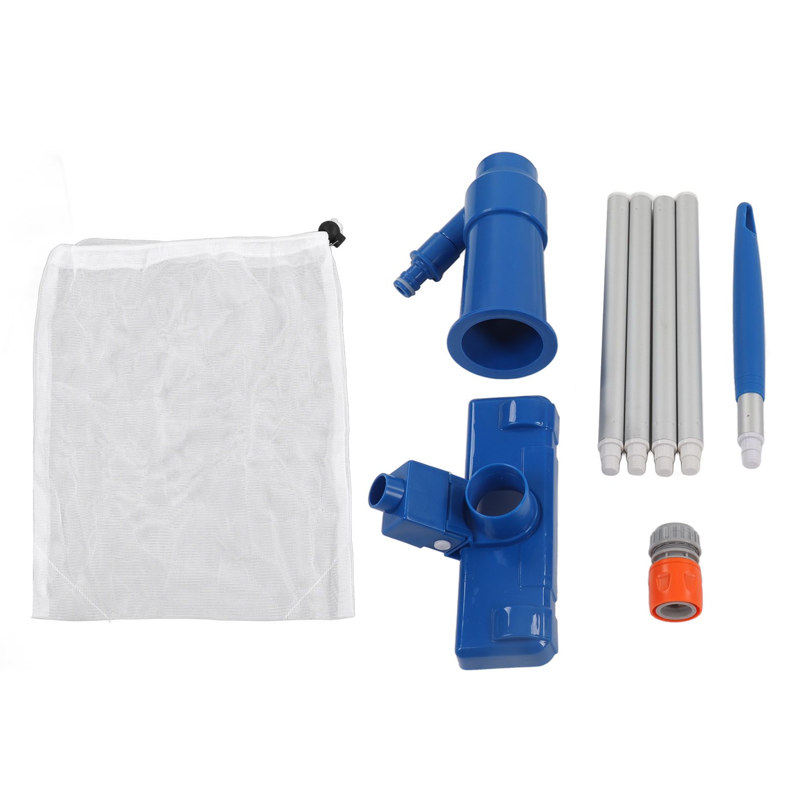Pool Spa Jet Vacuum Cleaner Portable Pool Vacuum Jet Cleaner with Brush Swimming Pool Cleaning Tool EU Standard - Image 1