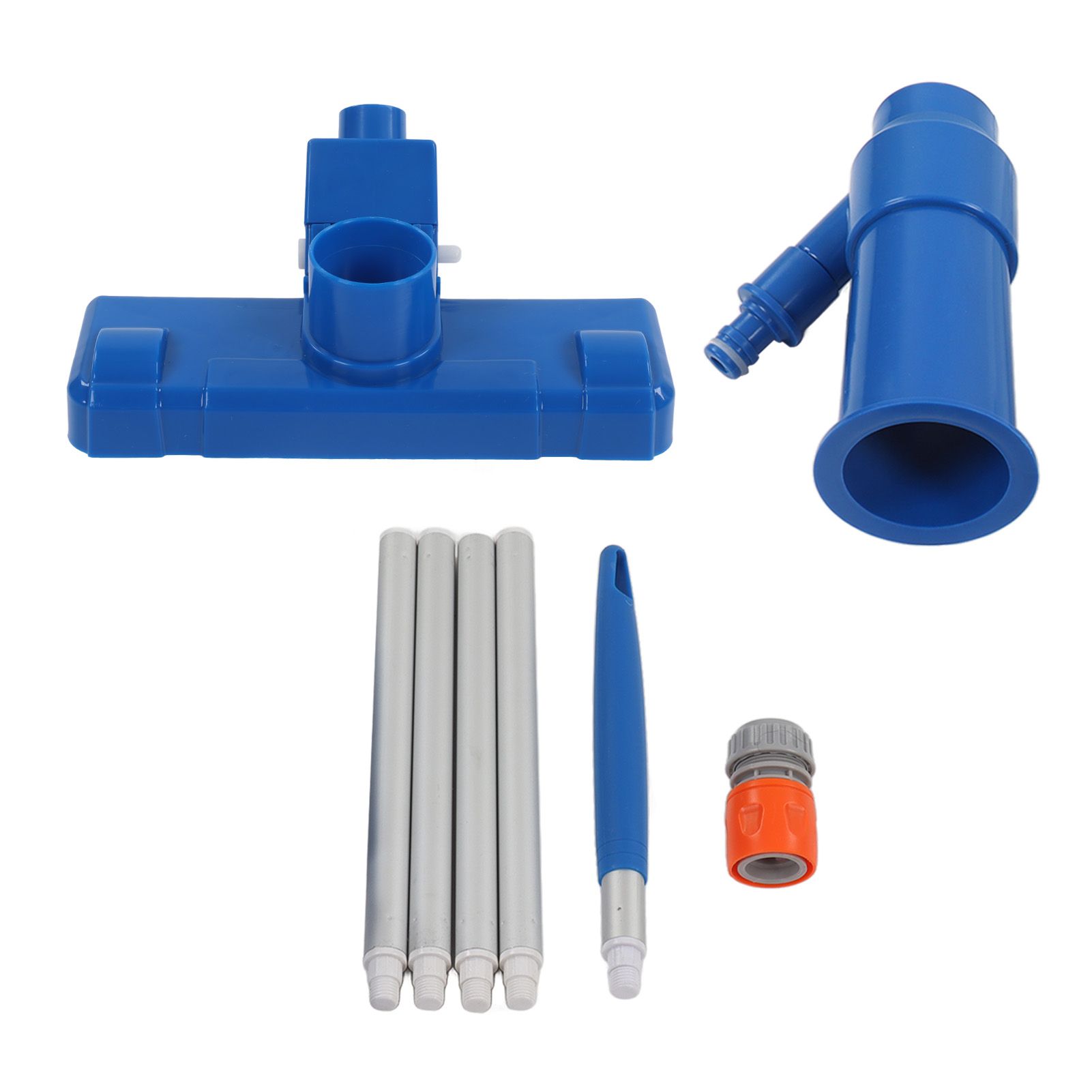 Pool Spa Jet Vacuum Cleaner Portable Pool Vacuum Jet Cleaner with Brush Swimming Pool Cleaning Tool EU Standard - Image 2