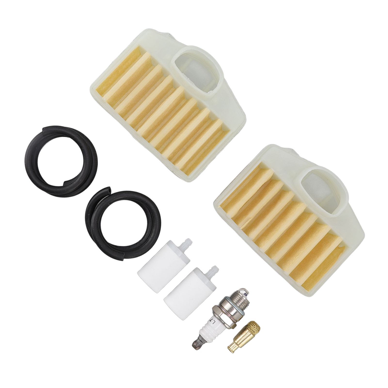 Chainsaw Air Filter Kit Professional Chainsaw Air Filter Spark Plug Set for Husqvarna 362 365 371 372 372XP Chainsaws - Image 5