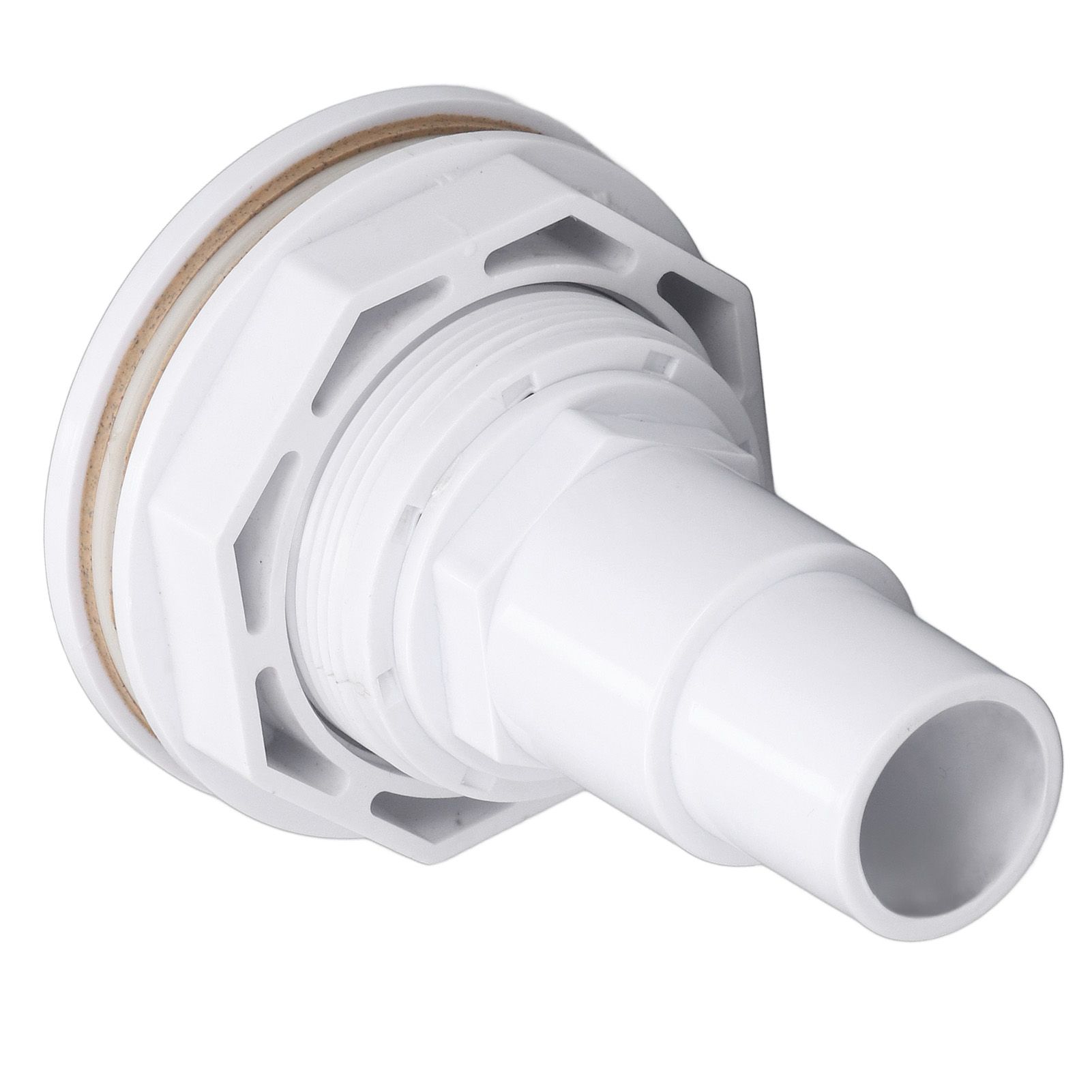 Complete Return Outlet Jet Fitting for Above Ground Swimming Pool with Gasket 1in Pipe Adapter - Image 4