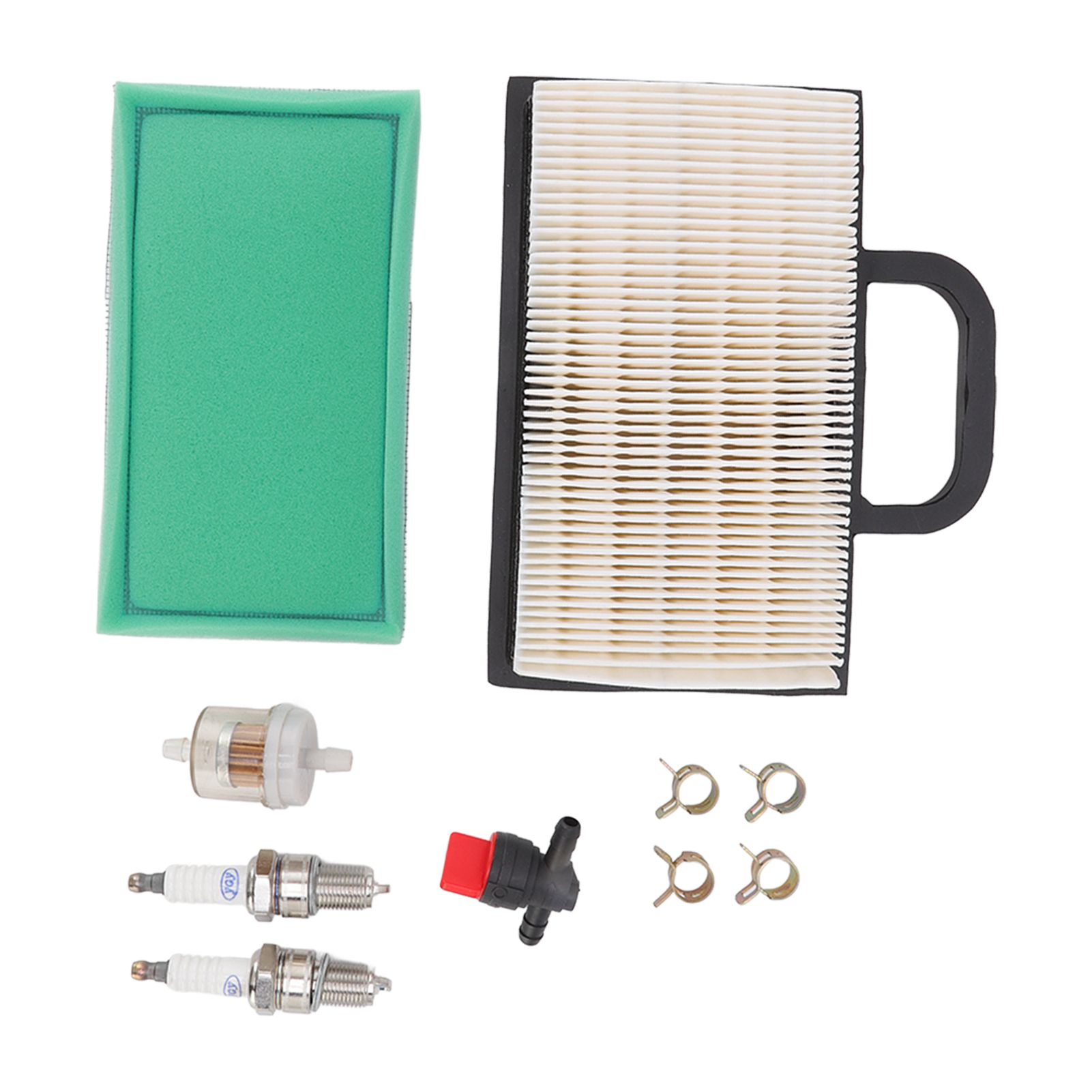Lawn Mower Air Filter Set Air Filter Sparking Plug Valve Replacement Lawn Tractor Parts for BS - Image 4