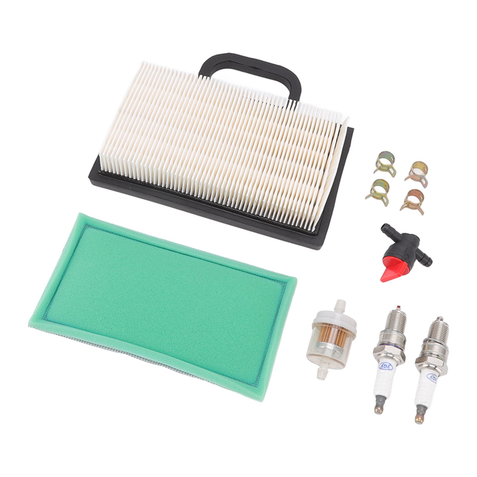 Lawn Mower Air Filter Set Air Filter Sparking Plug Valve Replacement Lawn Tractor Parts for BS - Image 6