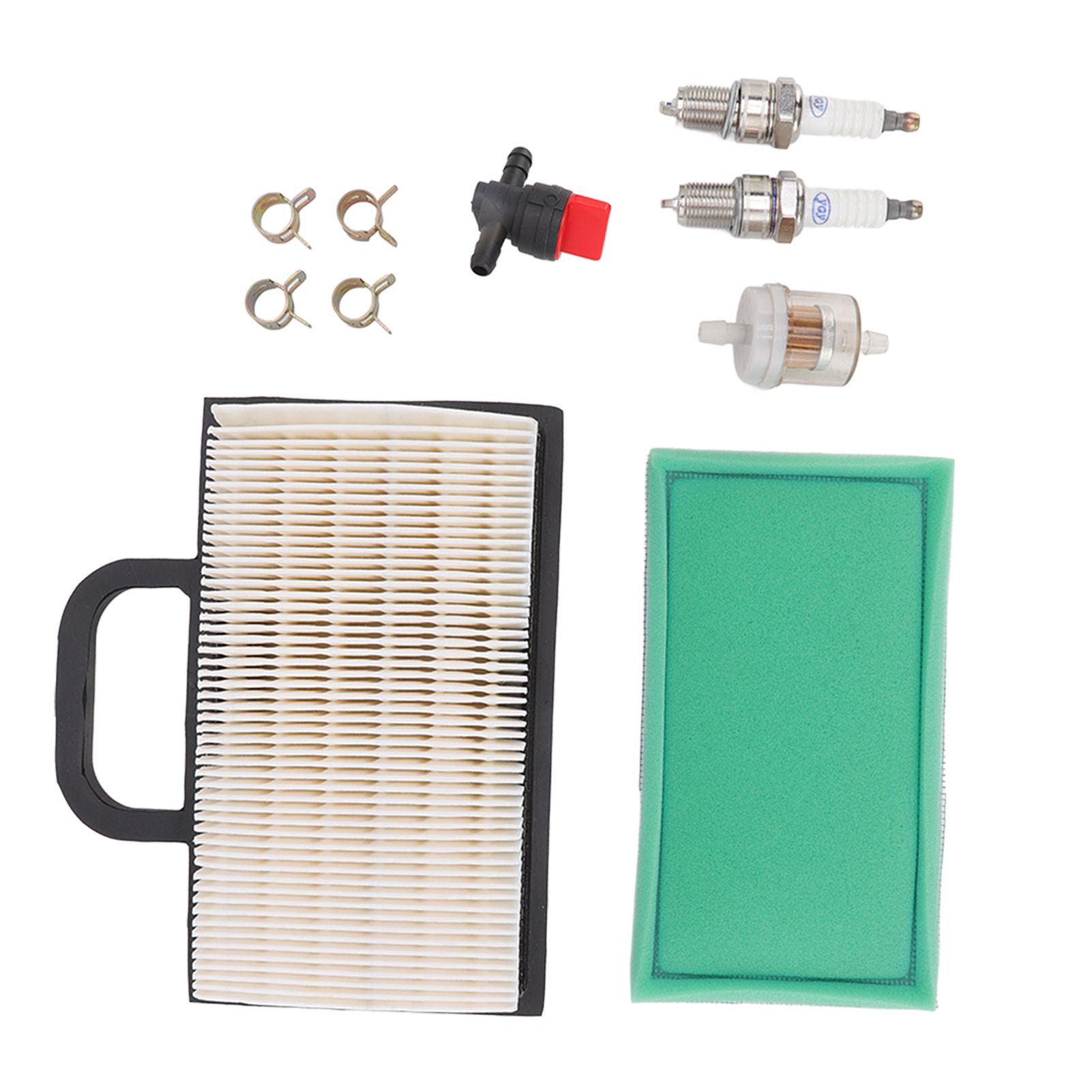 Lawn Mower Air Filter Set Air Filter Sparking Plug Valve Replacement Lawn Tractor Parts for BS - Image 8