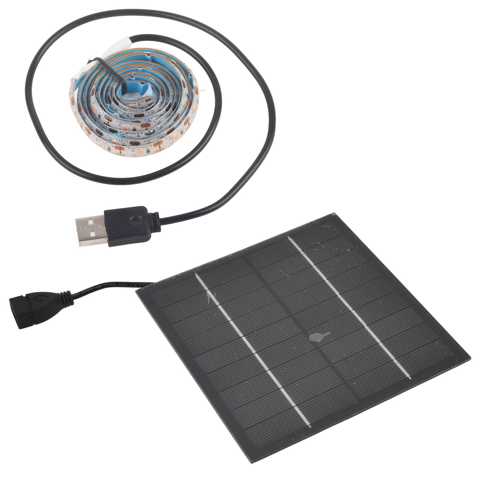 Solar Plant Grow Light Strip Eco Friendly 5W LED High Luminous Flux Promote Growth Solar LED Grow Light Strips 1 Meter / 1.1yd - Image 1