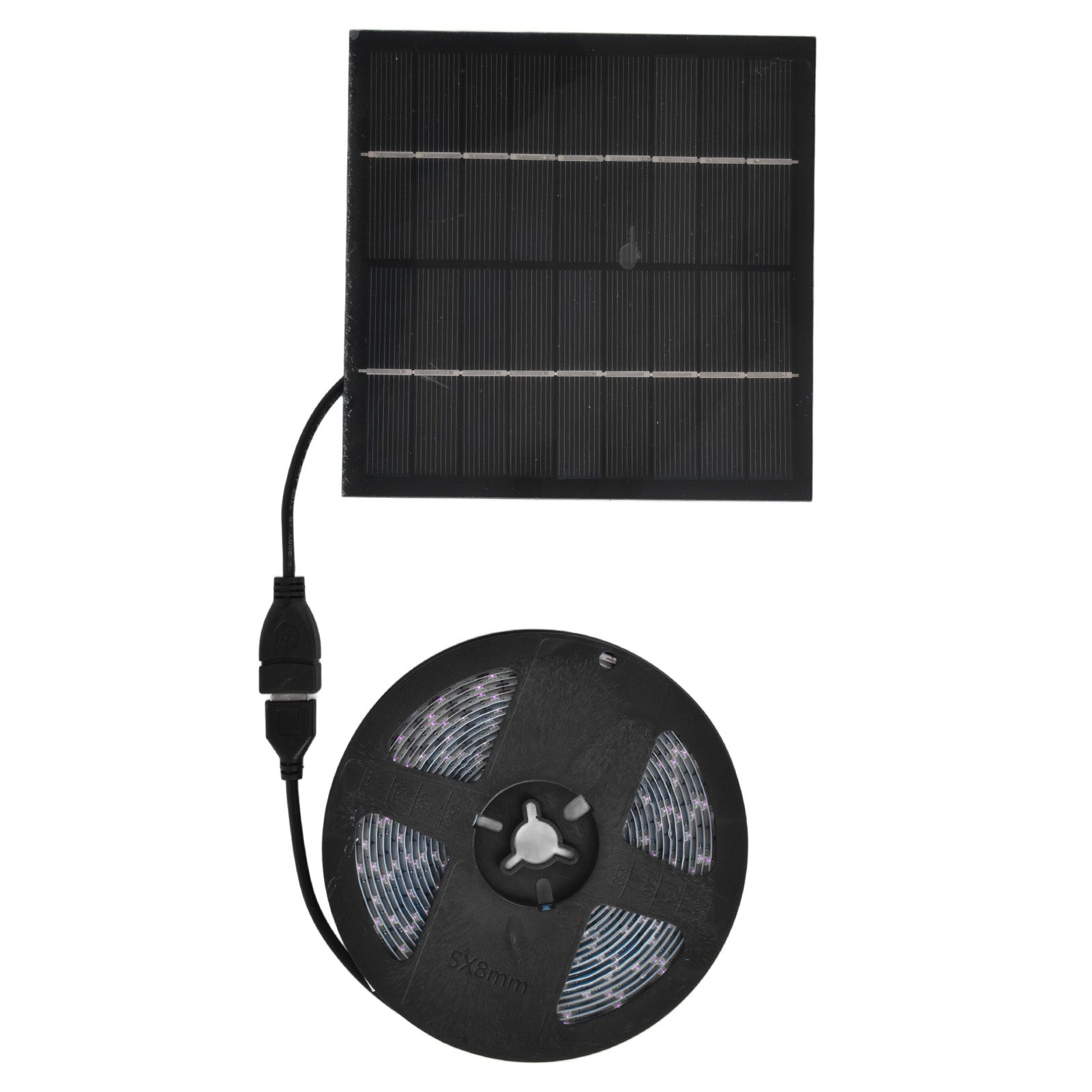 Solar Plant Grow Light Strip Eco Friendly 5W LED High Luminous Flux Promote Growth Solar LED Grow Light Strips 3 Meters / 3.3yd - Image 3