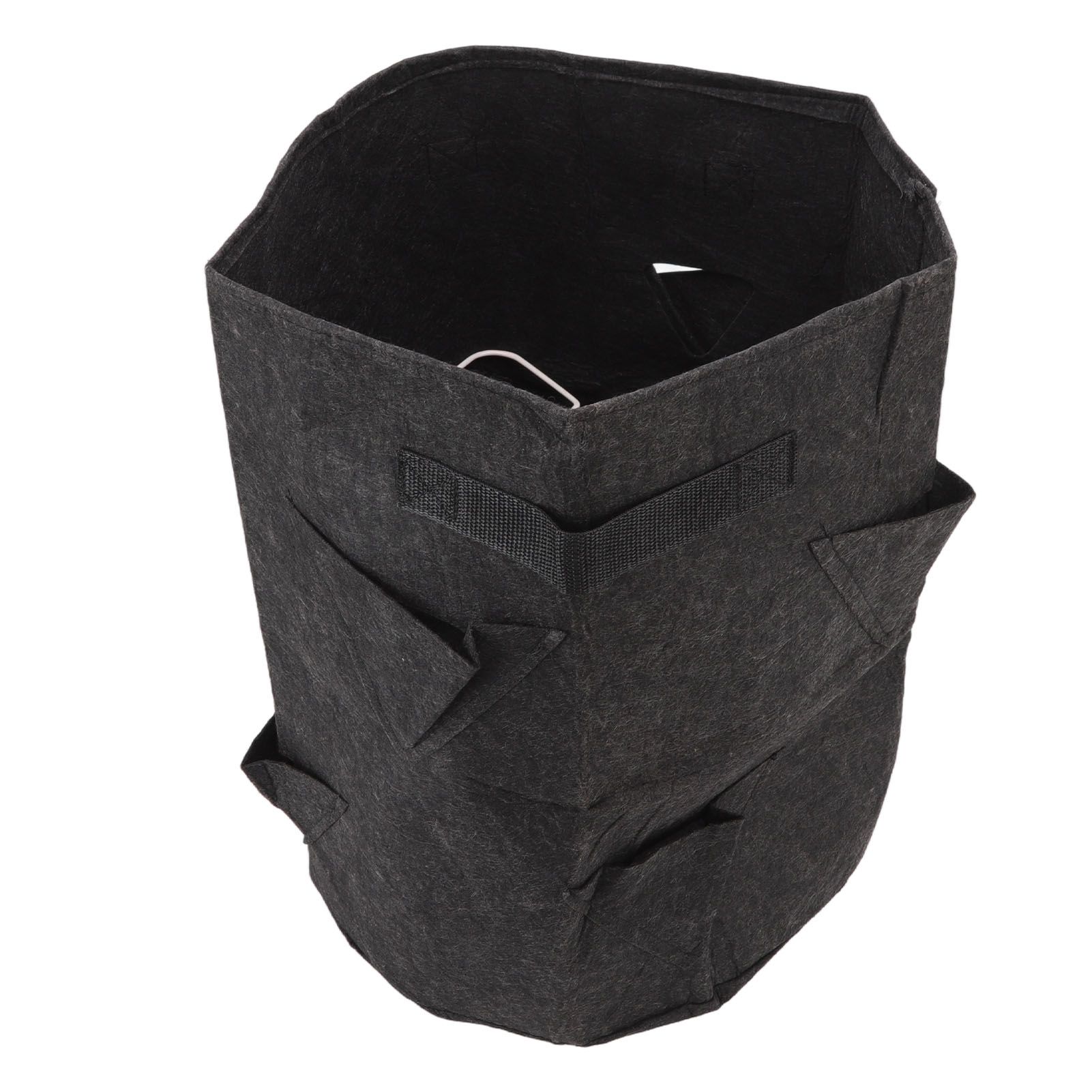 Strawberry Grow Bag 8 Holes Breathable Reusable Multipurpose Garden Grow Bag for Gardens - Image 5
