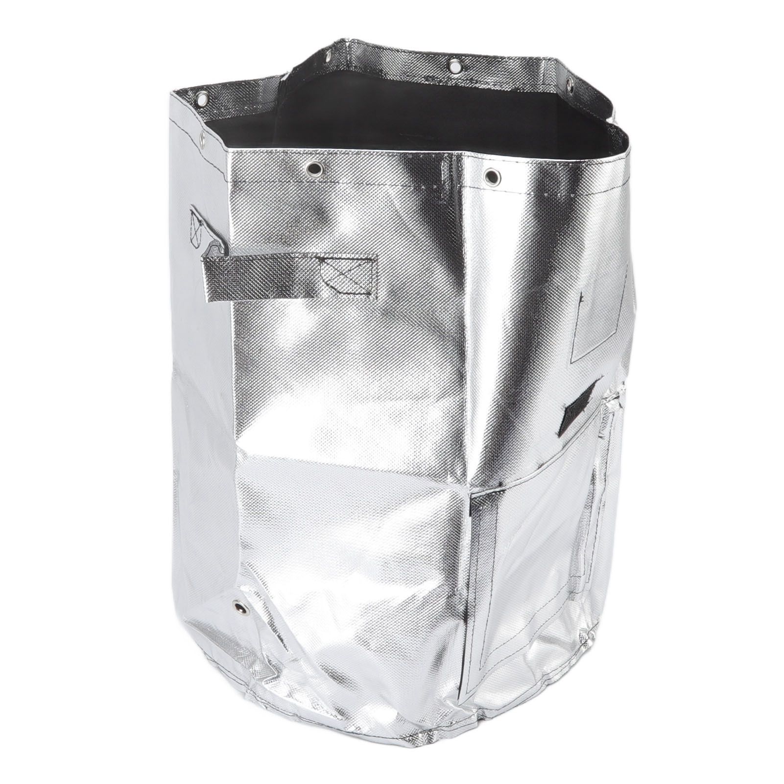 Silver Potato Grow Bag Waterproof Openable Planting Bucket for Plant Vegetable Flower M 26 Liters 7 Gallons - Image 2