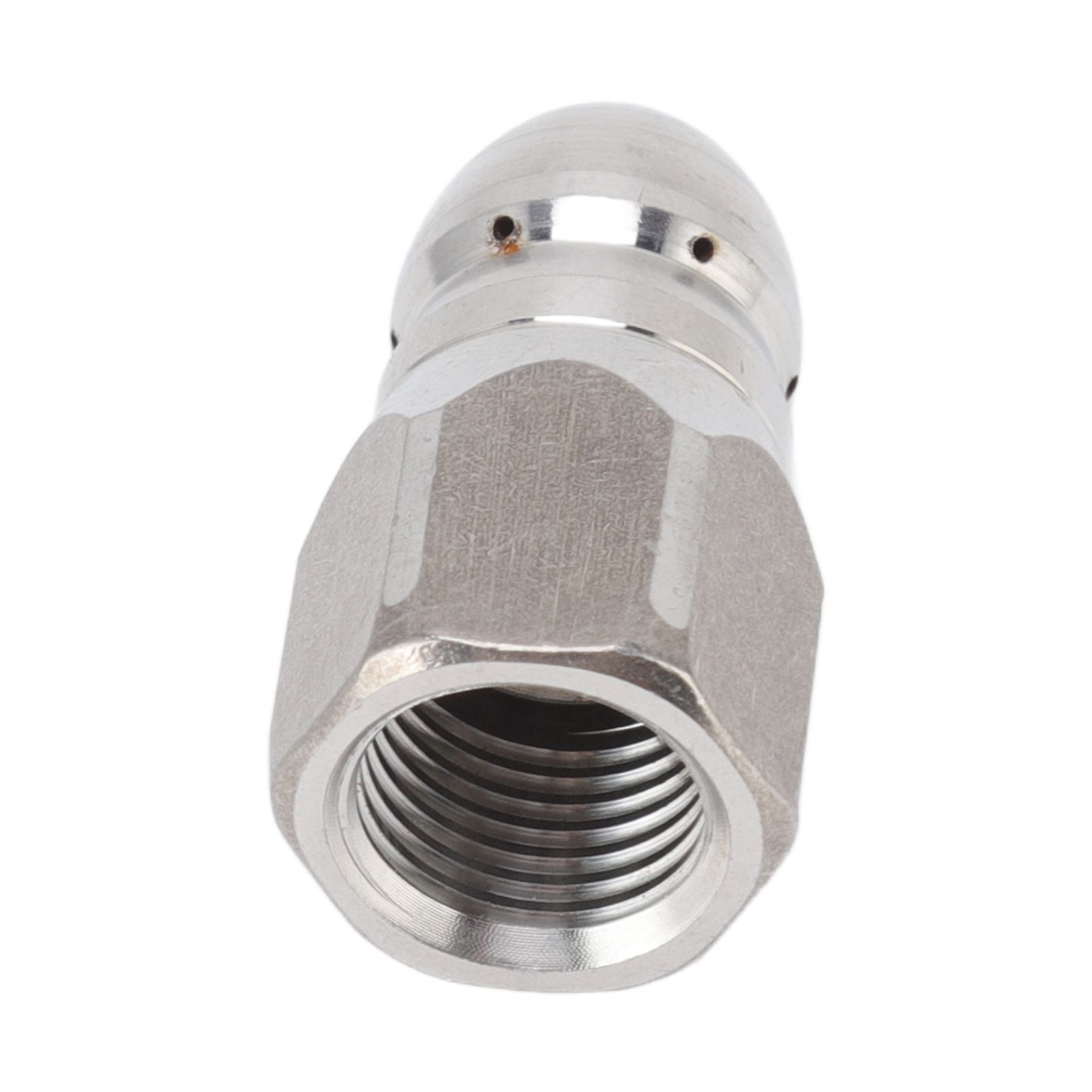 High Pressure Washer Spray Nozzle Stainless Steel Sewer Jetting Nozzle for Industrial Pipe Cleaning G1/4 Internal Thread - Image 4