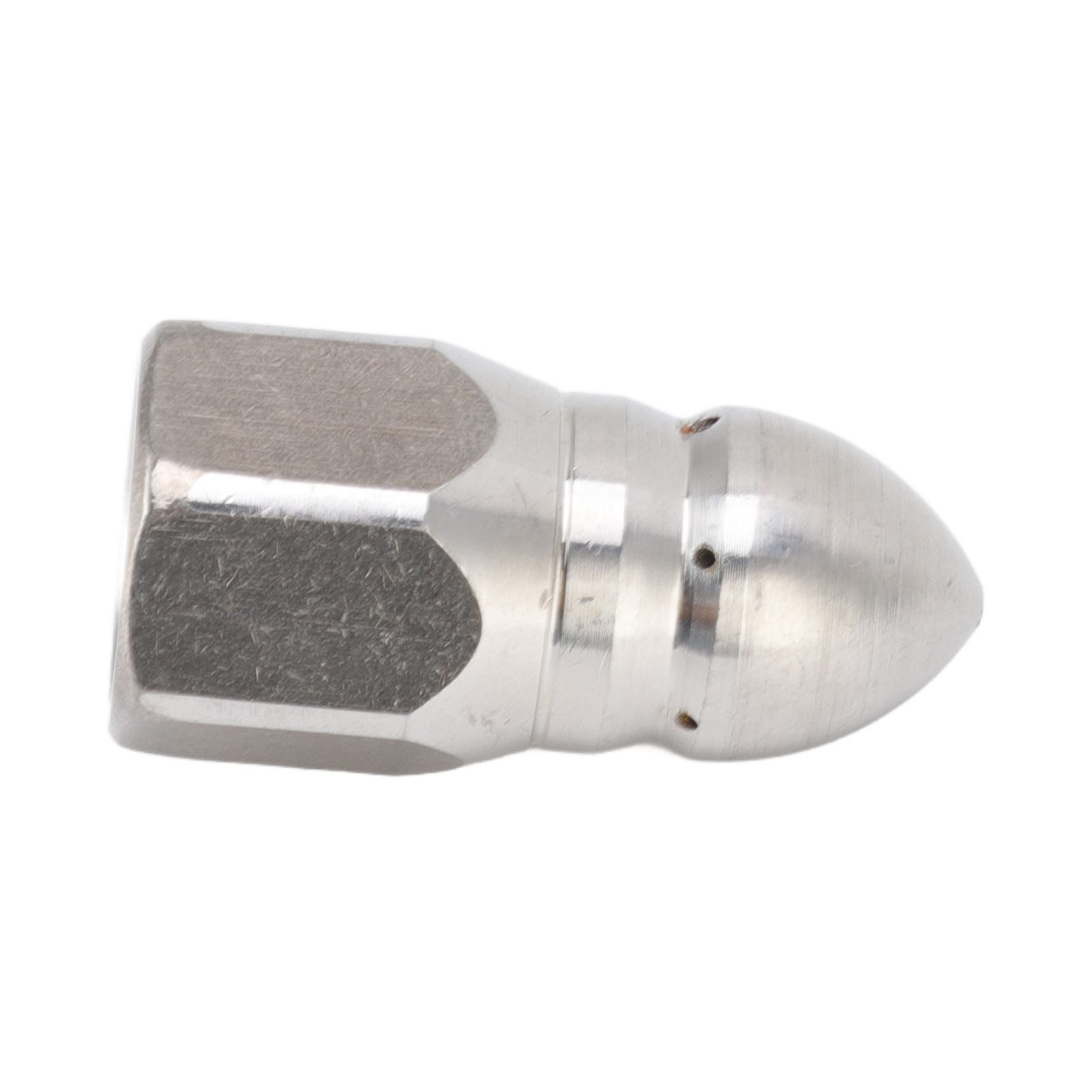 High Pressure Washer Spray Nozzle Stainless Steel Sewer Jetting Nozzle for Industrial Pipe Cleaning G1/4 Internal Thread - Image 5