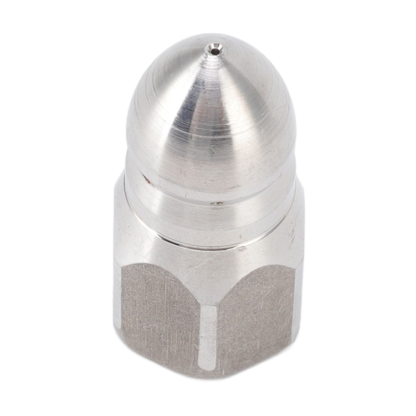 High Pressure Washer Spray Nozzle Stainless Steel Sewer Jetting Nozzle for Industrial Pipe Cleaning G1/4 Internal Thread - Image 7