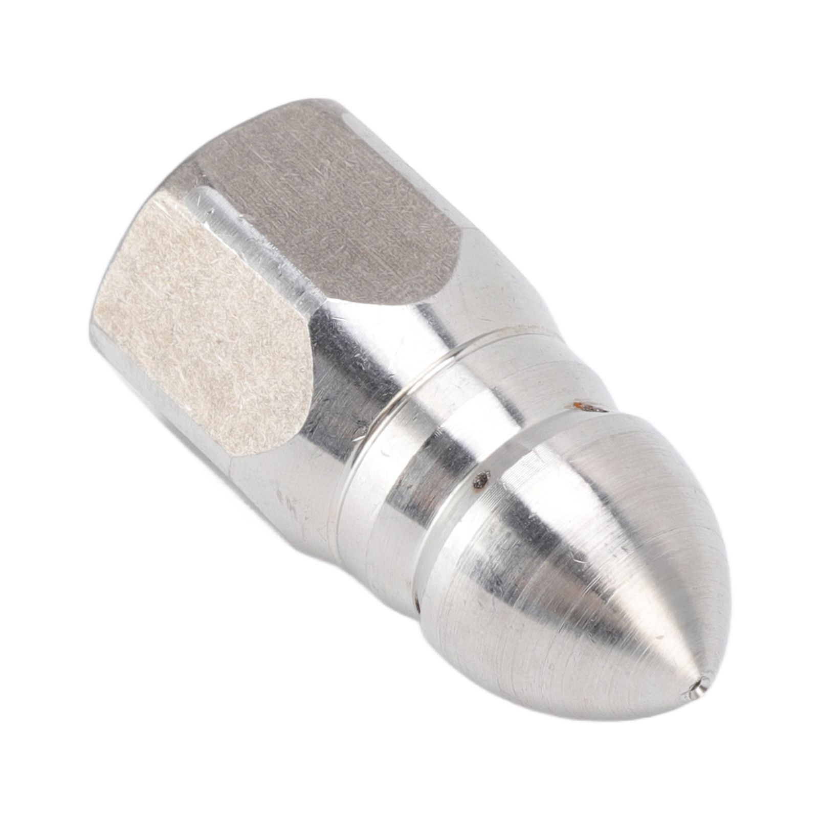 High Pressure Washer Spray Nozzle Stainless Steel Sewer Jetting Nozzle for Industrial Pipe Cleaning G1/4 Internal Thread - Image 8