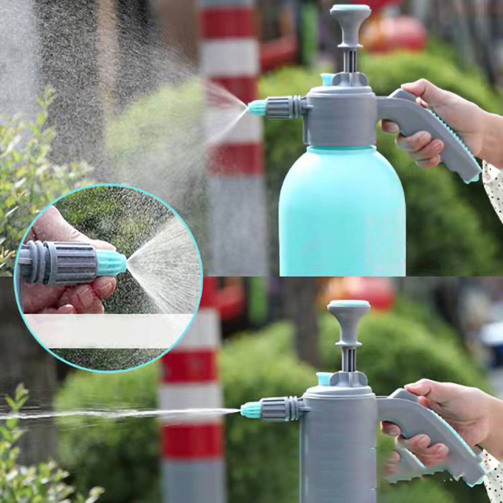 Manual Garden Sprayer Household Small Explosion Proof Disinfection Air Pressure Watering Can Automatic Exhaust Sprayer 2L - Image 3