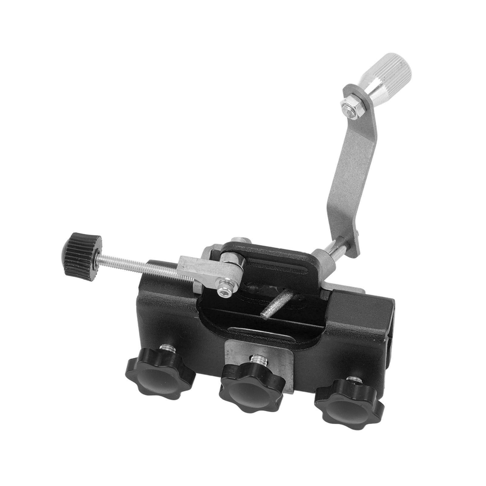 Chainsaw Sharpener Portable Lightweight Hand Crank Chain Sharpening Jig for Electric Saws Black - Image 3