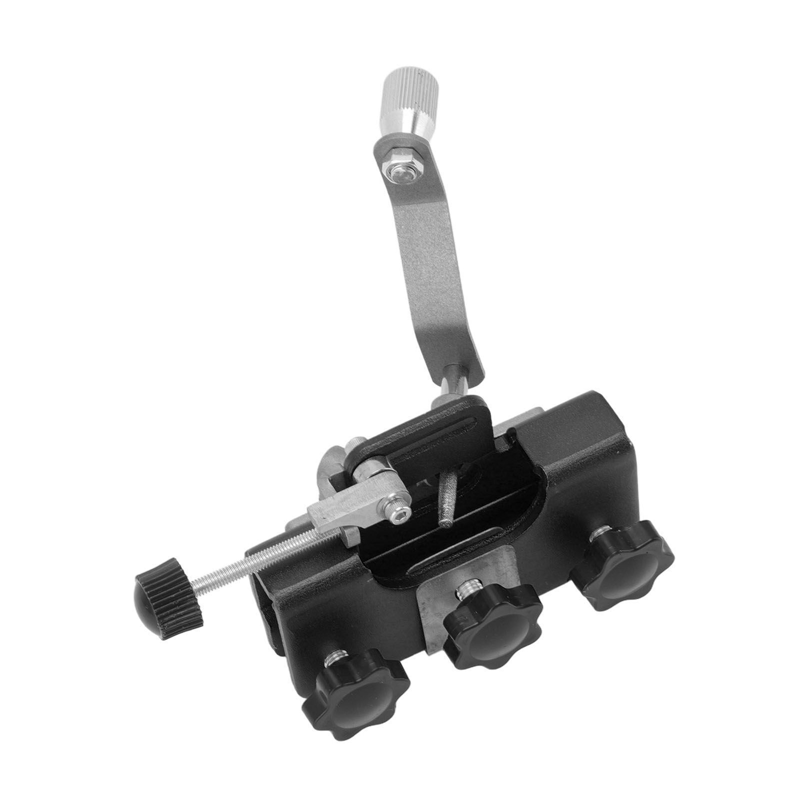 Chainsaw Sharpener Portable Lightweight Hand Crank Chain Sharpening Jig for Electric Saws Black - Image 5