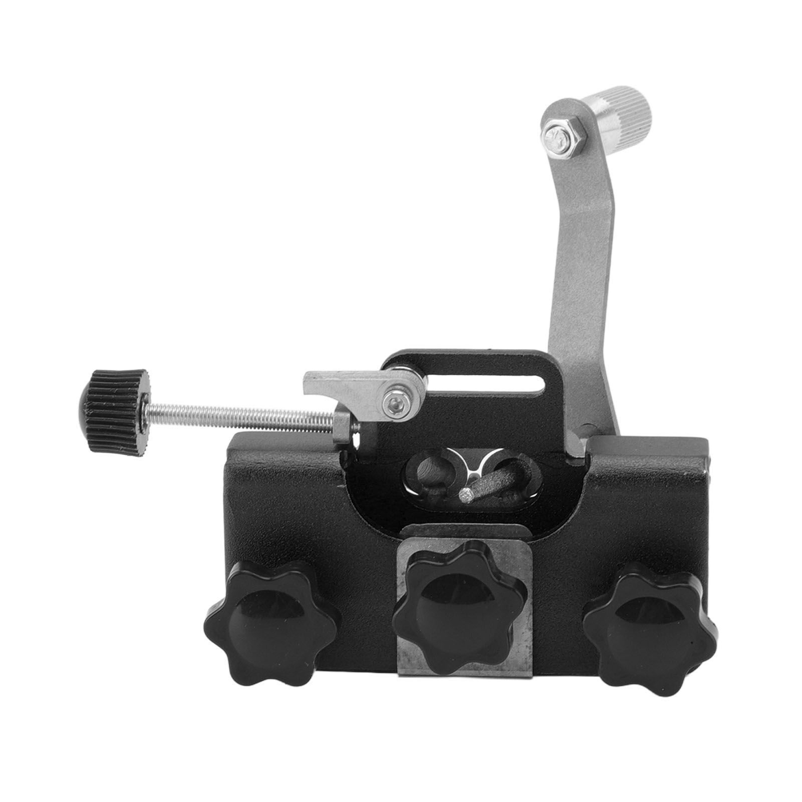 Chainsaw Sharpener Portable Lightweight Hand Crank Chain Sharpening Jig for Electric Saws Black - Image 6