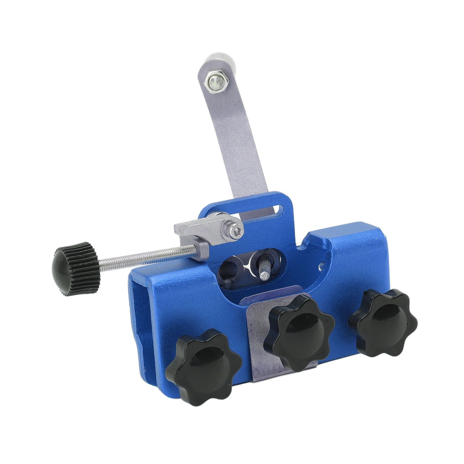 Chainsaw Sharpener Portable Lightweight Hand Crank Chain Sharpening Jig for Electric Saws Blue - Image 8