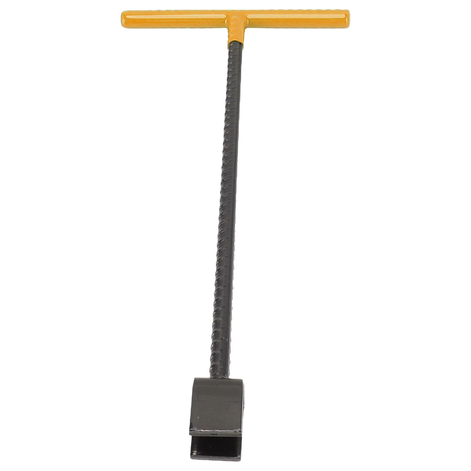 Steel Water Meter Key Wrench Multifunction T Handle Curb Key With 4 Way Utility Tool for Valves Faucets Yellow - Image 3