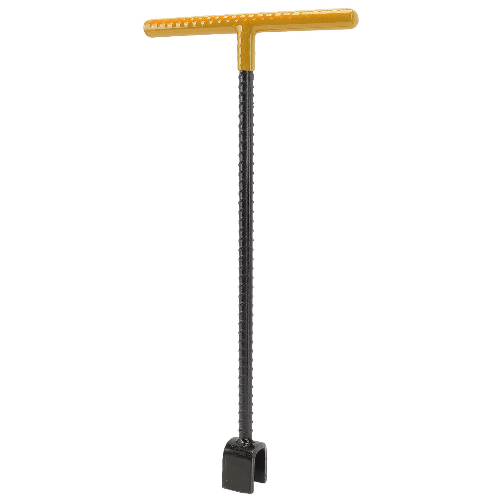 Steel Water Meter Key Wrench Multifunction T Handle Curb Key With 4 Way Utility Tool for Valves Faucets Yellow - Image 7