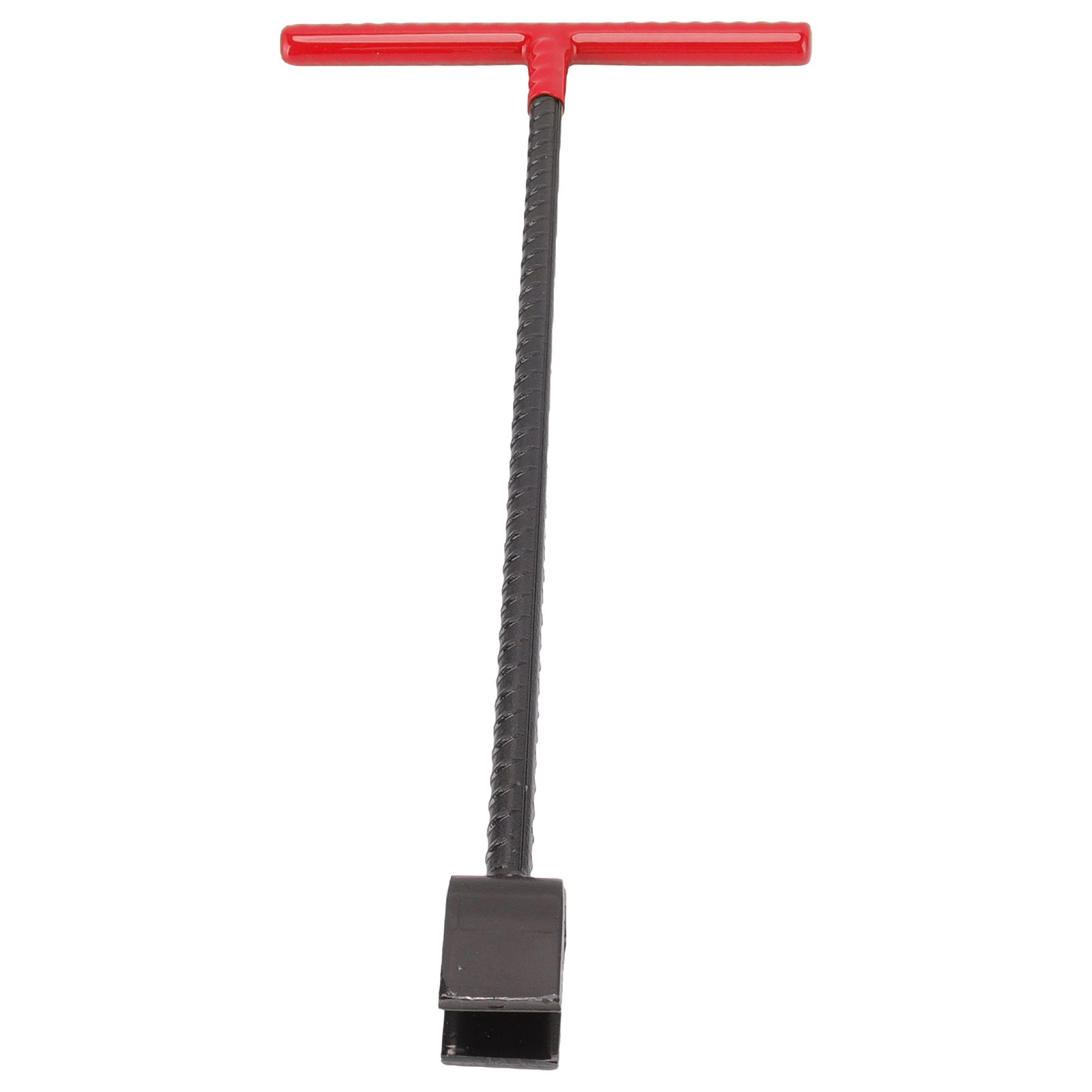 Steel Water Meter Key Wrench Multifunction T Handle Curb Key With 4 Way Utility Tool for Valves Faucets Red - Image 3