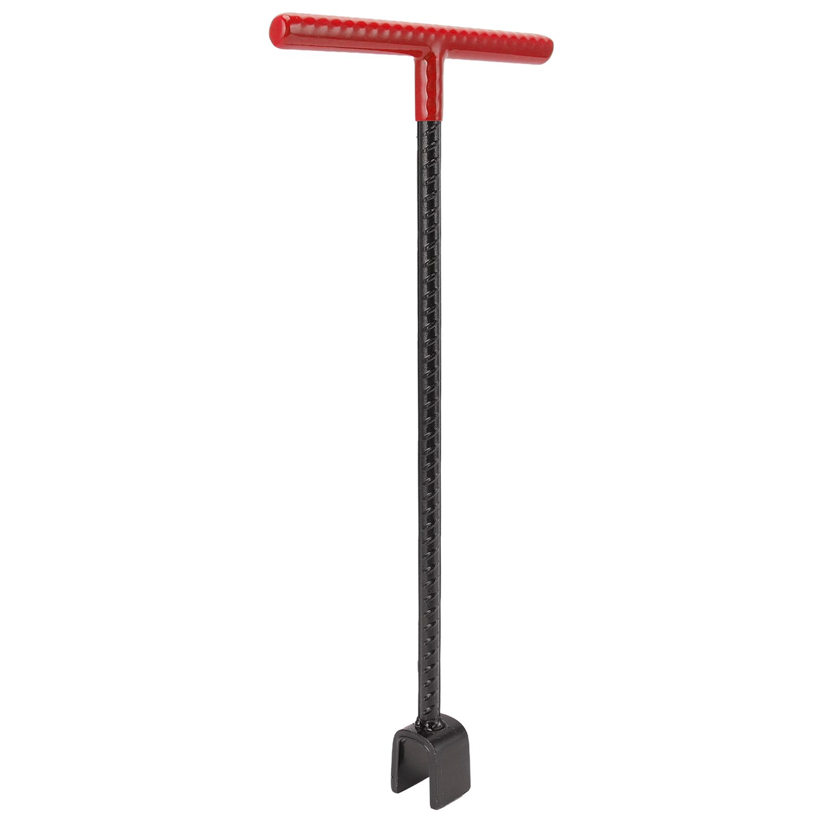 Steel Water Meter Key Wrench Multifunction T Handle Curb Key With 4 Way Utility Tool for Valves Faucets Red - Image 4