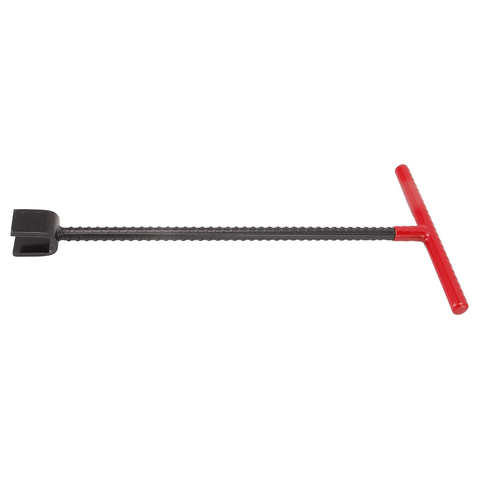 Steel Water Meter Key Wrench Multifunction T Handle Curb Key With 4 Way Utility Tool for Valves Faucets Red - Image 5