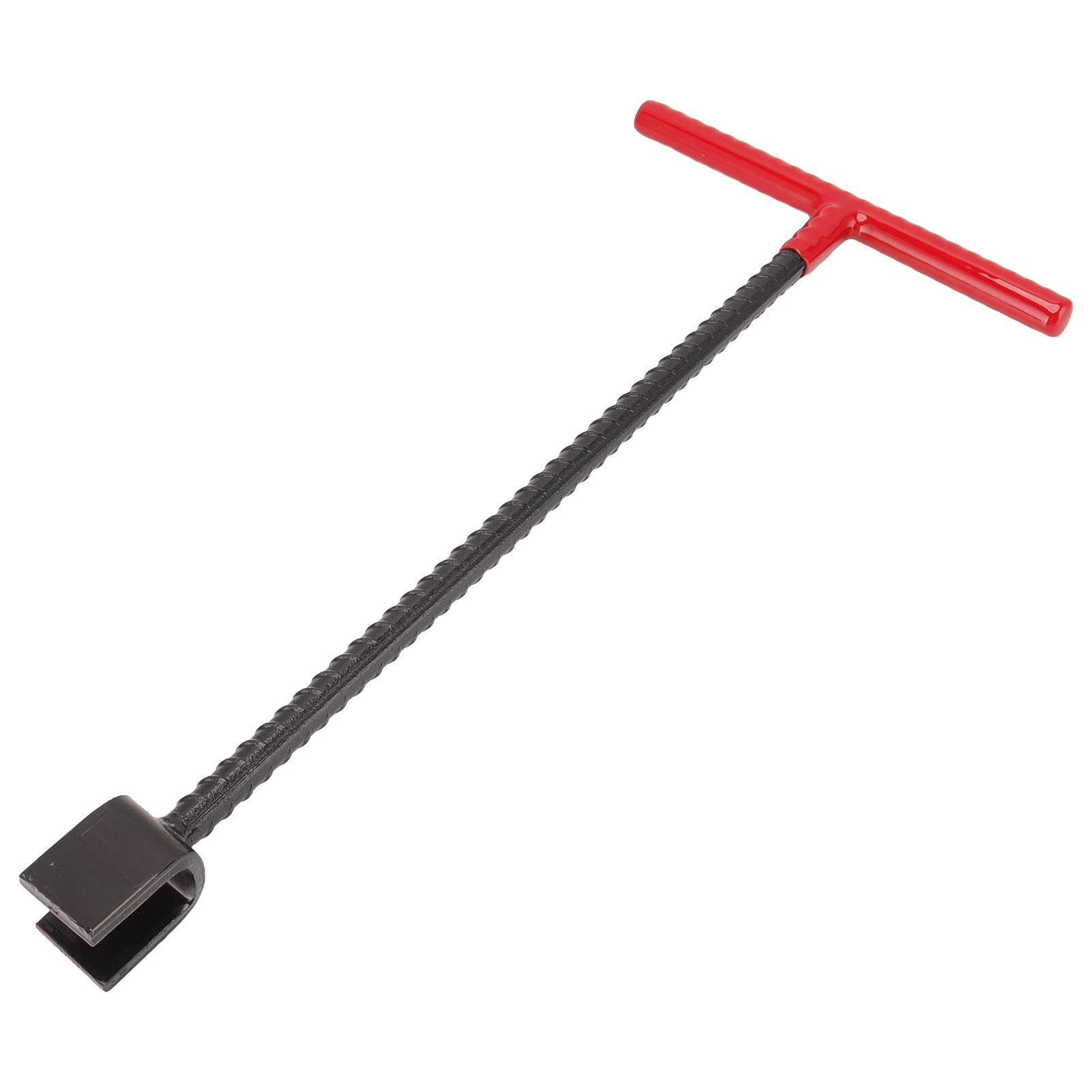 Steel Water Meter Key Wrench Multifunction T Handle Curb Key With 4 Way Utility Tool for Valves Faucets Red - Image 6