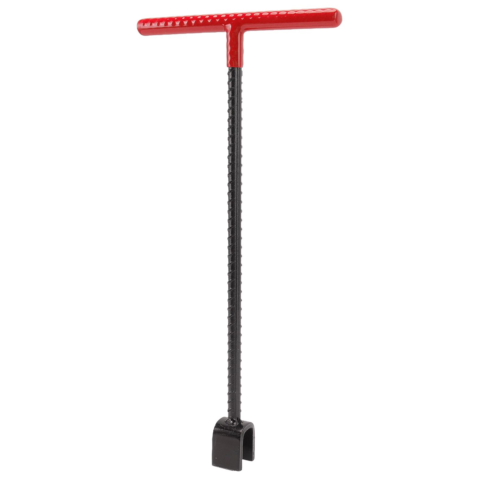 Steel Water Meter Key Wrench Multifunction T Handle Curb Key With 4 Way Utility Tool for Valves Faucets Red - Image 7