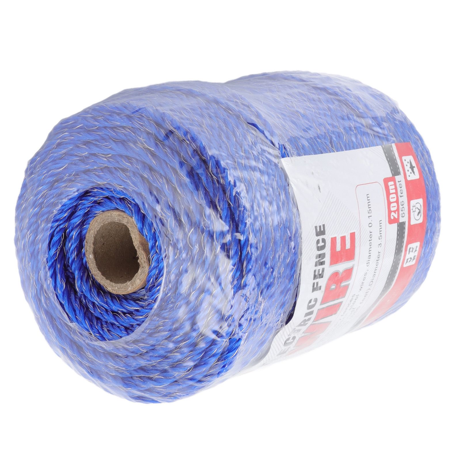 Electric Fence Polywire 6 Strand Stainless Steel 200M Poly Wire for Farm Protection MLD-040F - Image 3