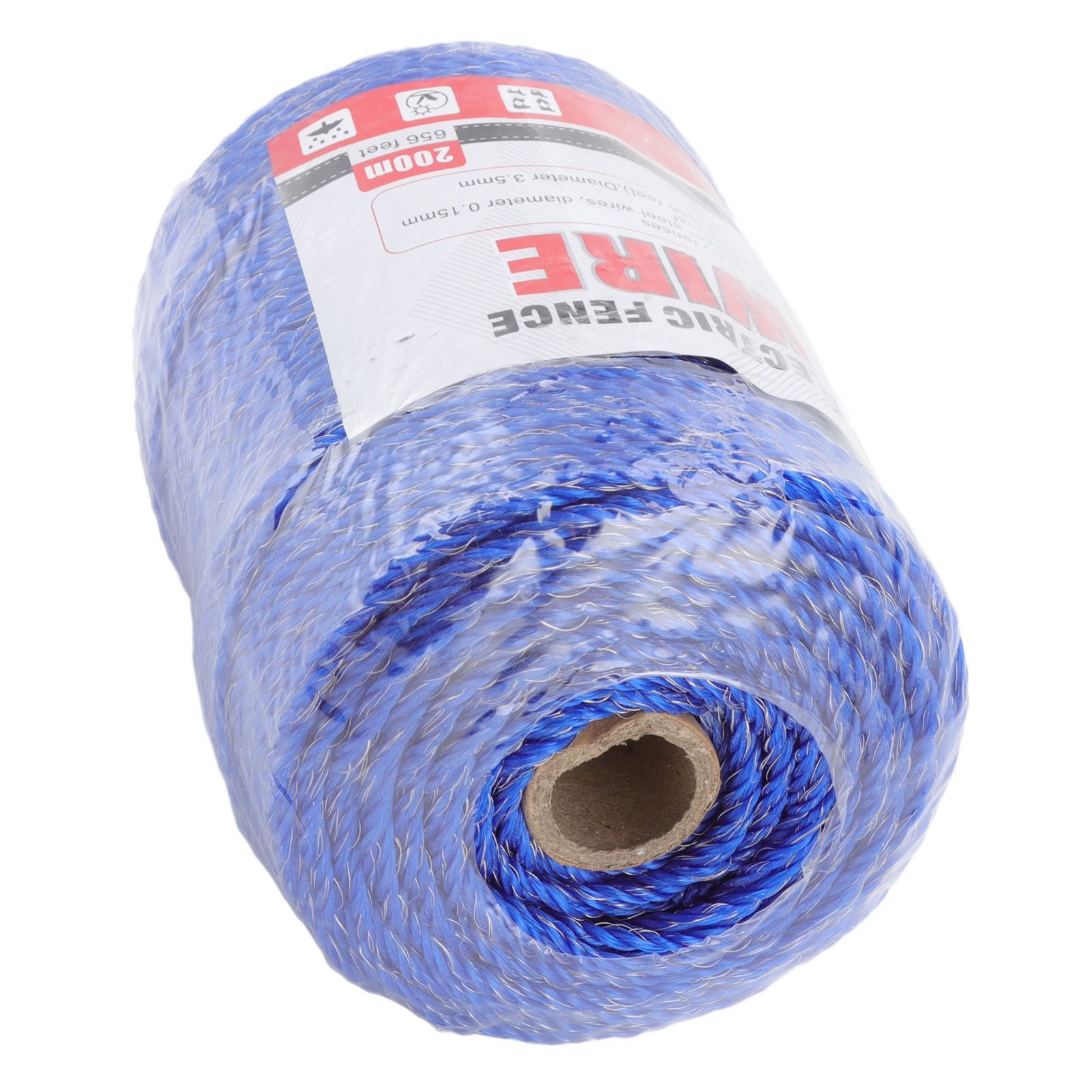 Electric Fence Polywire 6 Strand Stainless Steel 200M Poly Wire for Farm Protection MLD-040F - Image 4