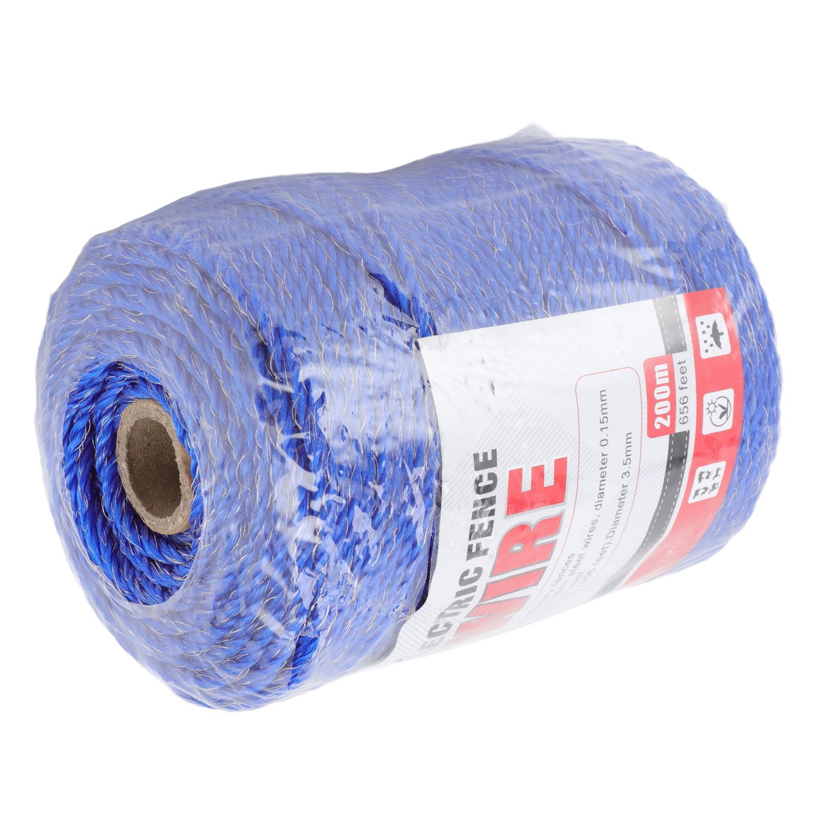 Electric Fence Polywire 6 Strand Stainless Steel 200M Poly Wire for Farm Protection MLD-040F - Image 6