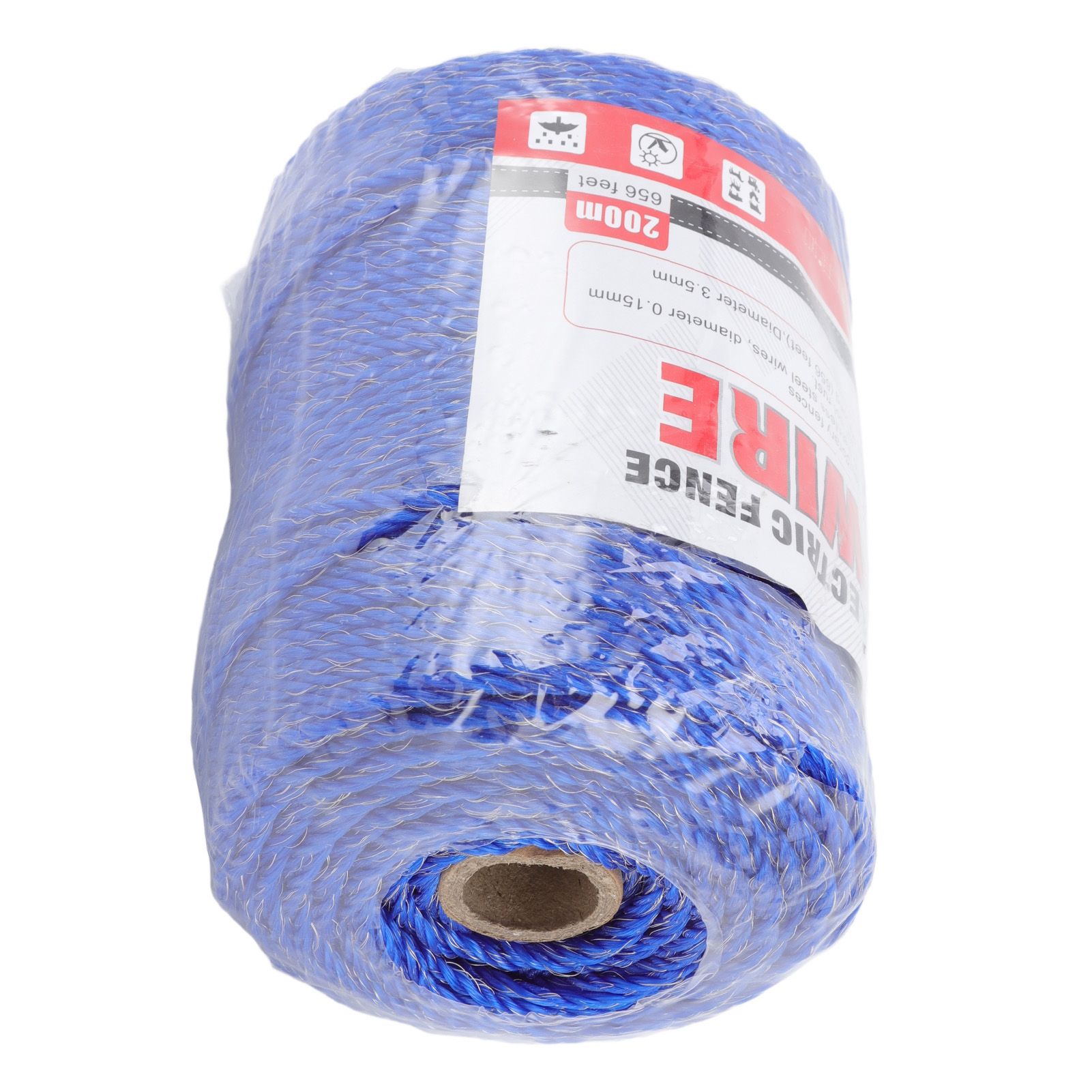 Electric Fence Polywire 6 Strand Stainless Steel 200M Poly Wire for Farm Protection MLD-040F - Image 7