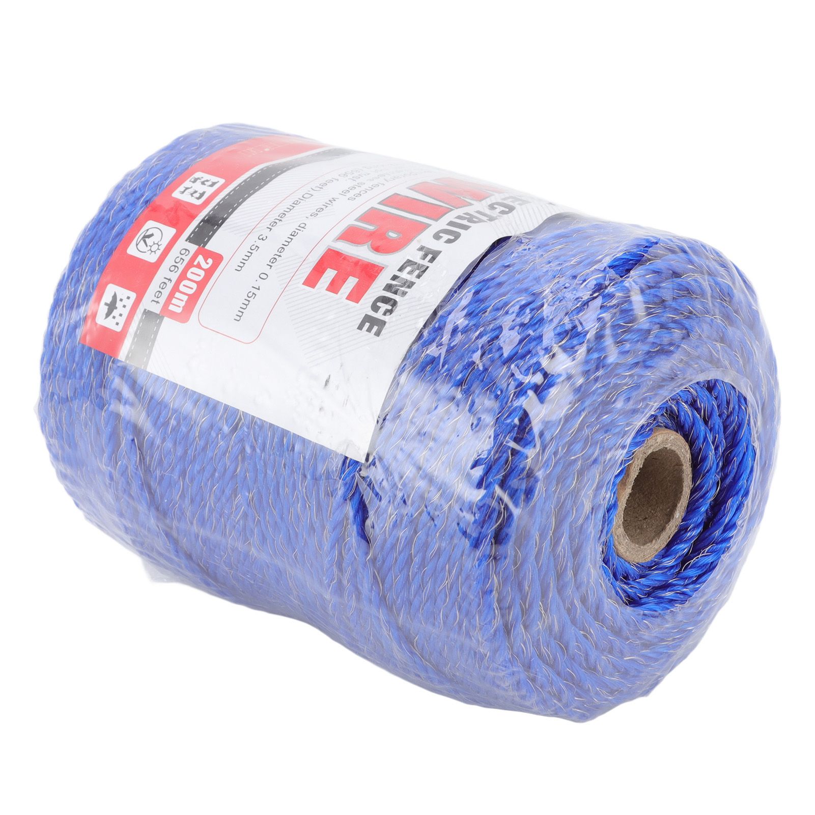 Electric Fence Polywire 6 Strand Stainless Steel 200M Poly Wire for Farm Protection MLD-040F - Image 8