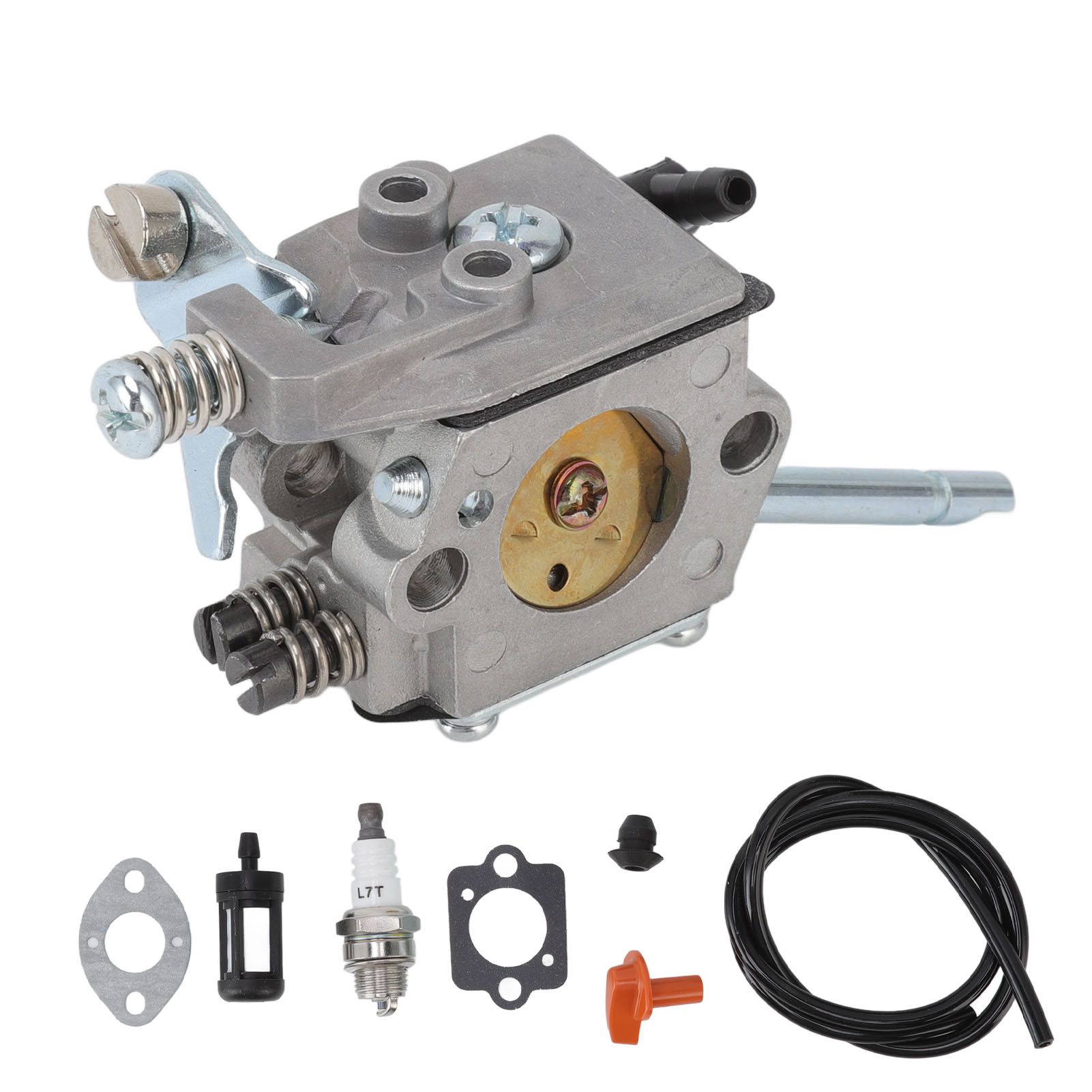 Trimmer Carburetor Replacement 4126 120 0600 Fuel Line Spark Plug and Filter Set for Stihl - Image 1