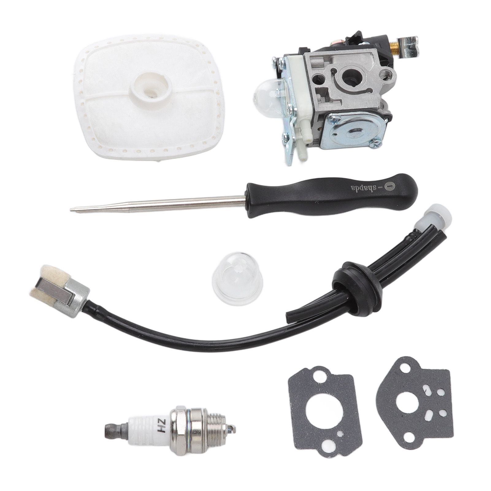 Leaf Blower Carburetor Kit Gasket Primer Bulb Cover Fuel Line Assembly Filter A021003660 for PB 250 - Image 5