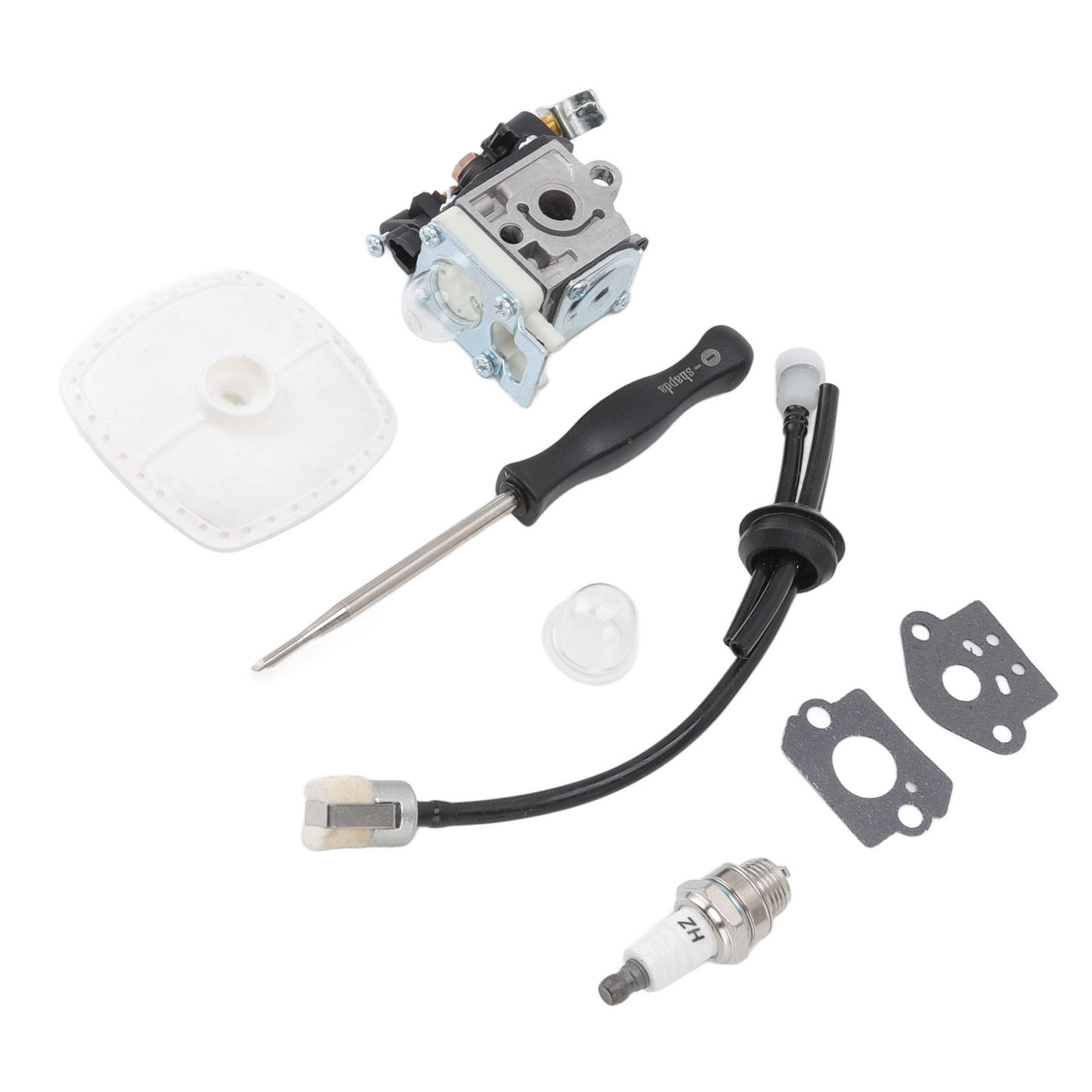 Leaf Blower Carburetor Kit Gasket Primer Bulb Cover Fuel Line Assembly Filter A021003660 for PB 250 - Image 6
