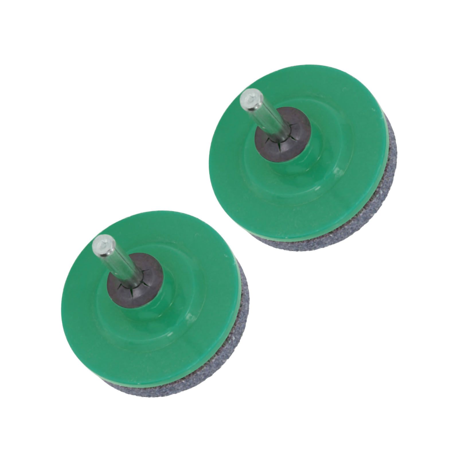 2Pcs Lawn Mower Blade Sharpener Stainless Steel ABS Drill Blade Accessories for Garden Courtyard Green - Image 5