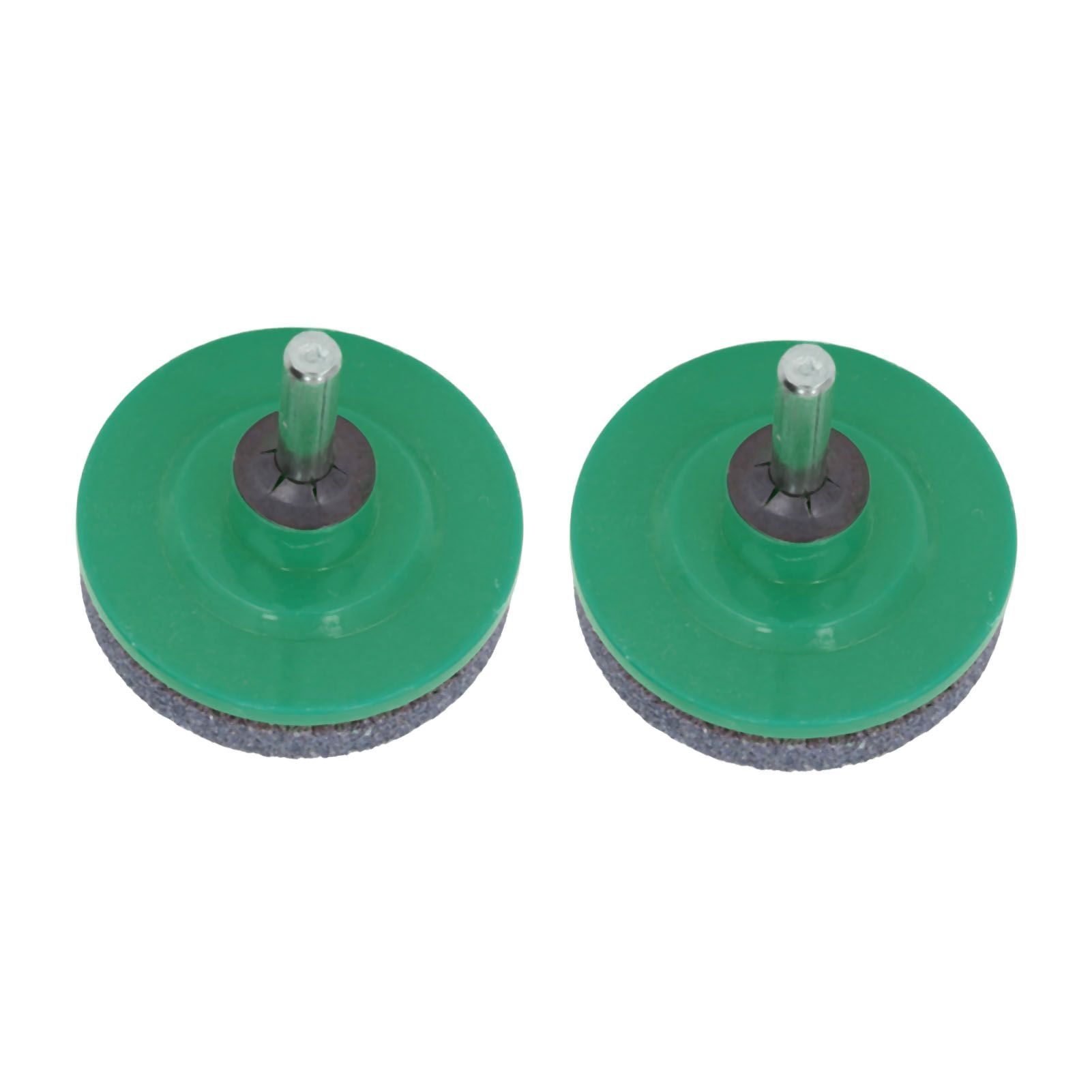 2Pcs Lawn Mower Blade Sharpener Stainless Steel ABS Drill Blade Accessories for Garden Courtyard Green - Image 6