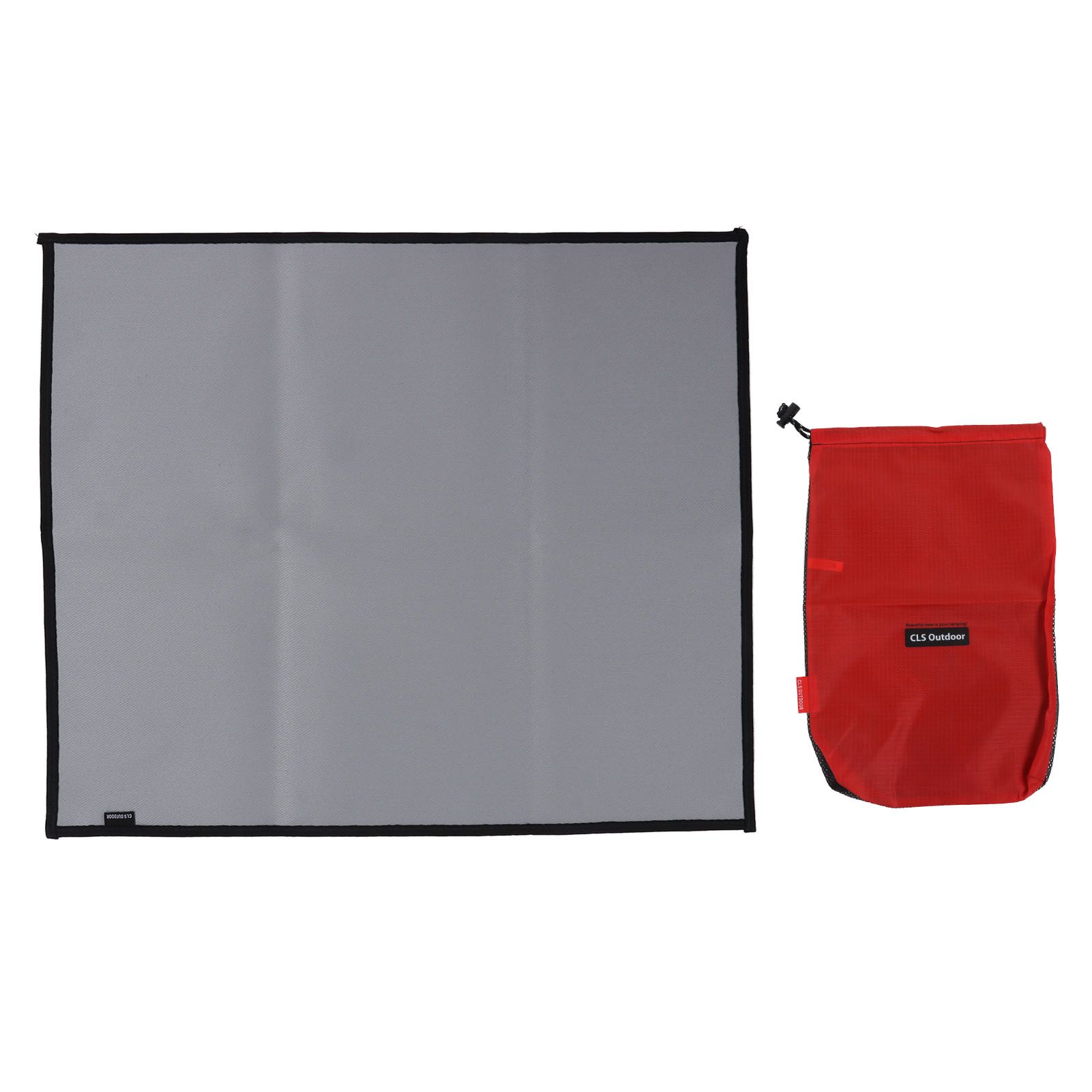 Outdoor Camping Fireproof Cloth Cookout BBQ Insulation Pad Flame Retardant High Temperature Resistant Blanket L - Image 1