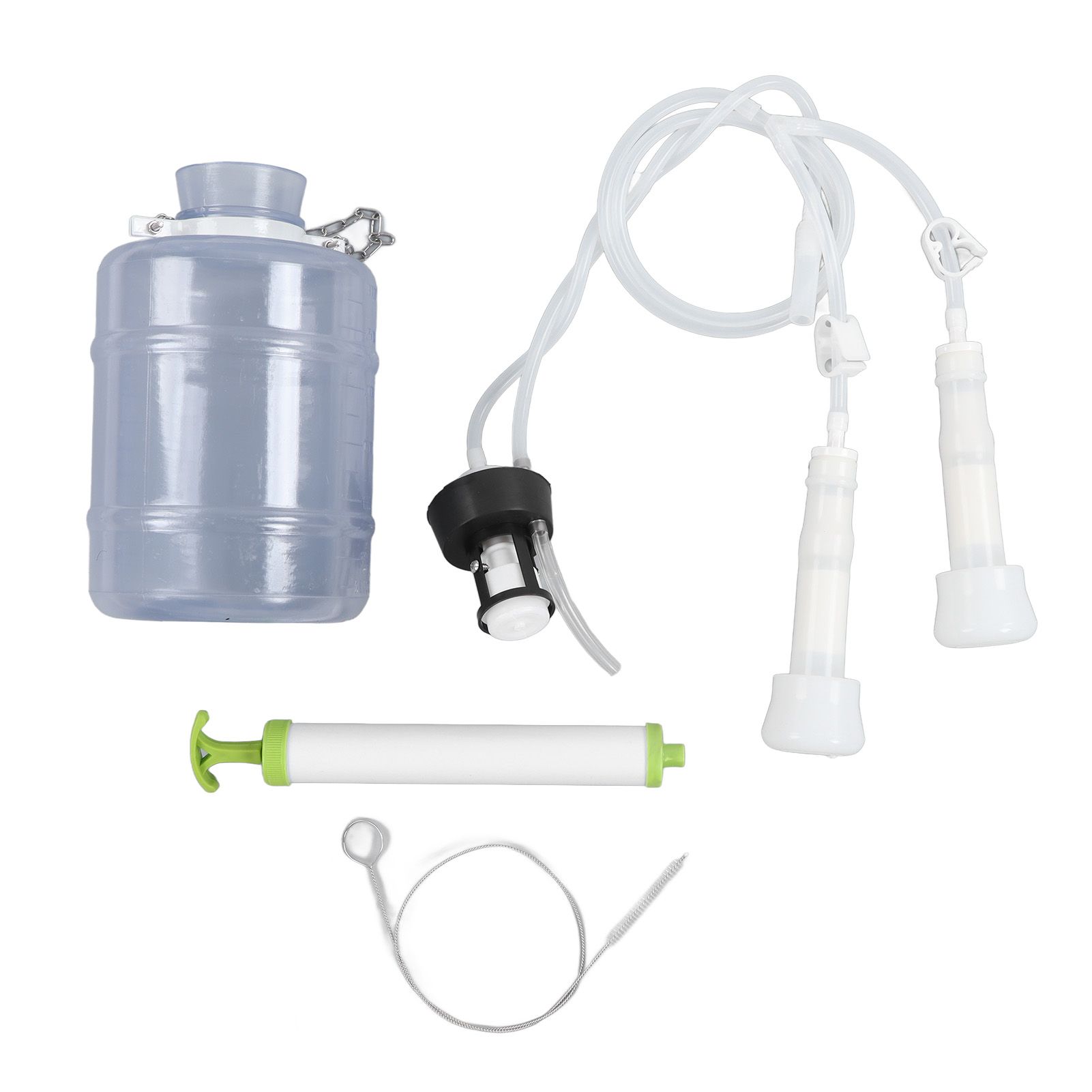Manual Milking Machine 3000ml Effort Saving Operation Strong Durable PEC Portable Milking Kit for Home Milking Manual 3L for Cow - Image 1