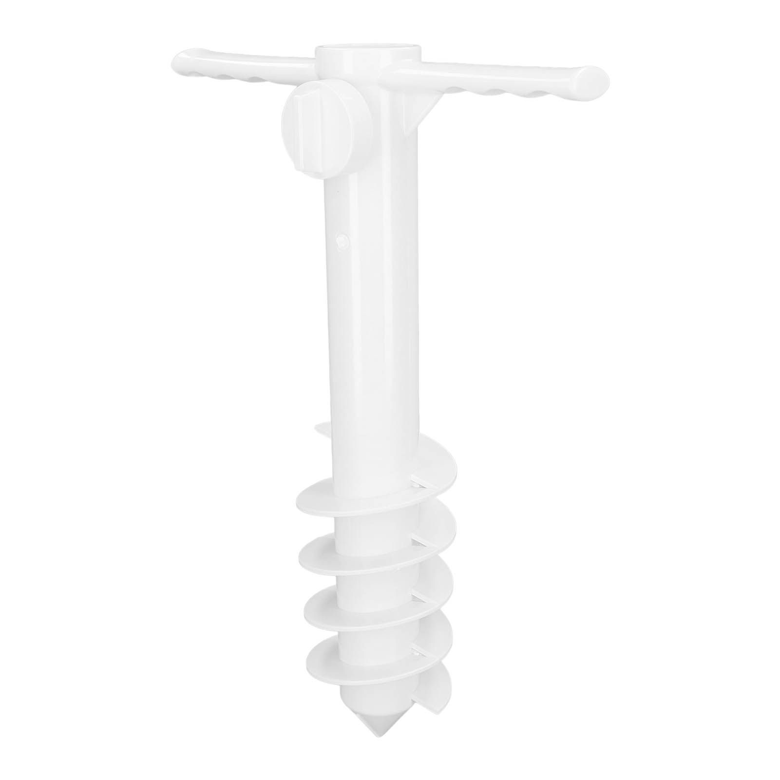 Beach Umbrella Sand Anchor Multifunction Safe Umbrella Holder Stand with 5 Spiral Screw for Beach Lawn Water Park - Image 6
