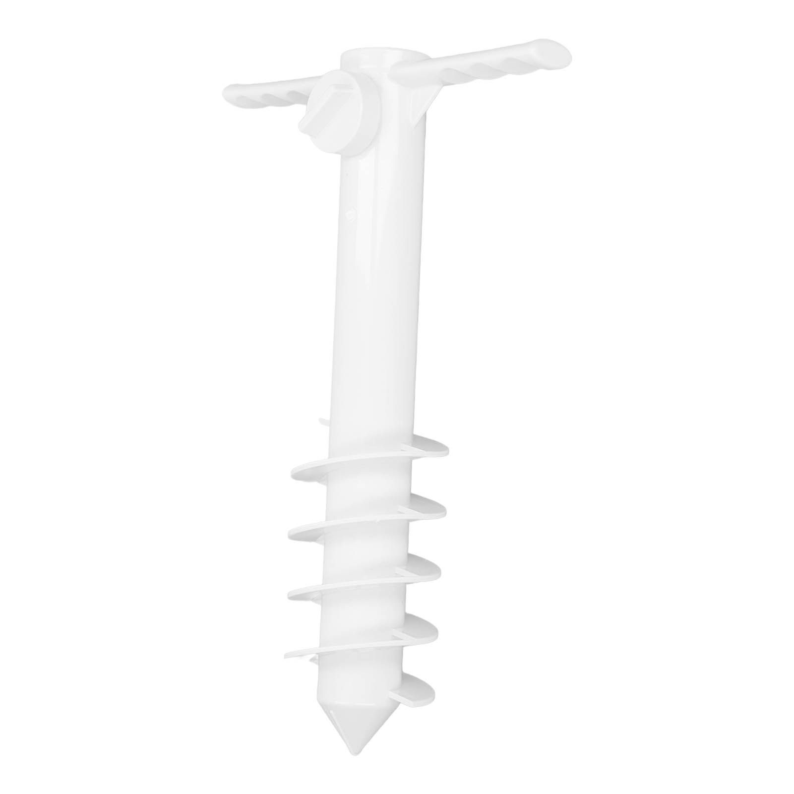Beach Umbrella Sand Anchor Multifunction Safe Umbrella Holder Stand with 5 Spiral Screw for Beach Lawn Water Park - Image 7