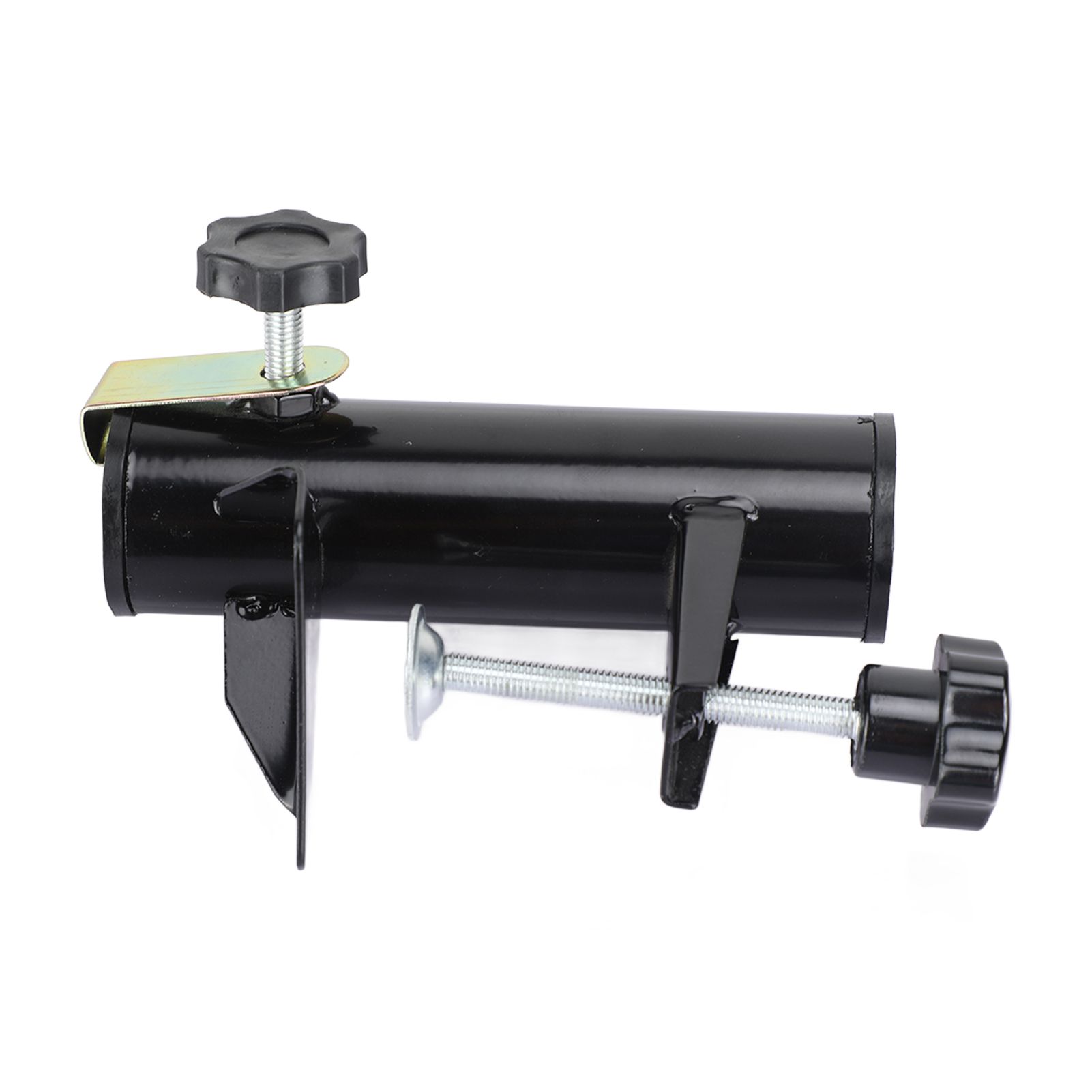 Umbrella Clamp Steel Outdoor Stable Umbrella Clip for Garden Yard Fishing Rod Black - Image 5