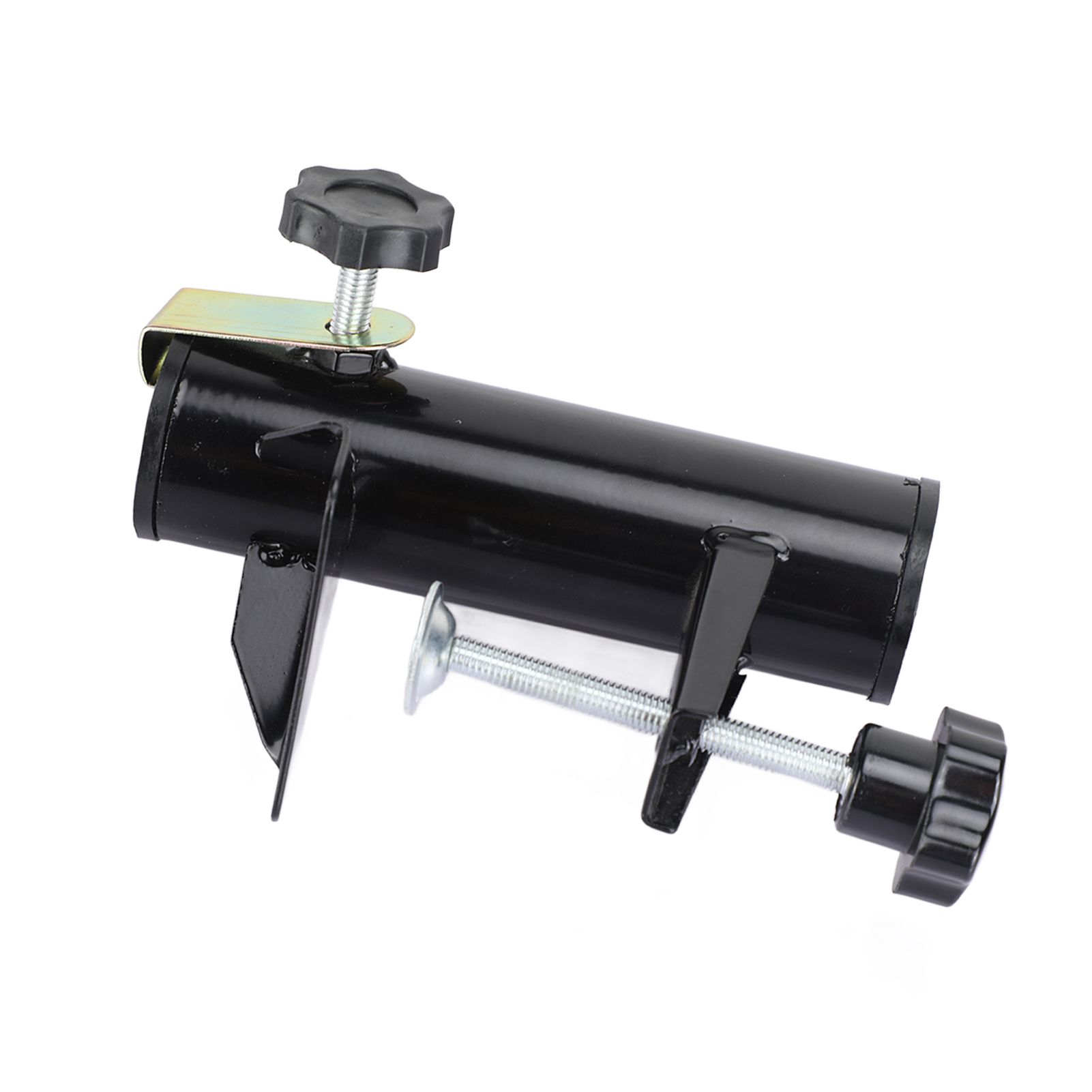 Umbrella Clamp Steel Outdoor Stable Umbrella Clip for Garden Yard Fishing Rod Black - Image 7