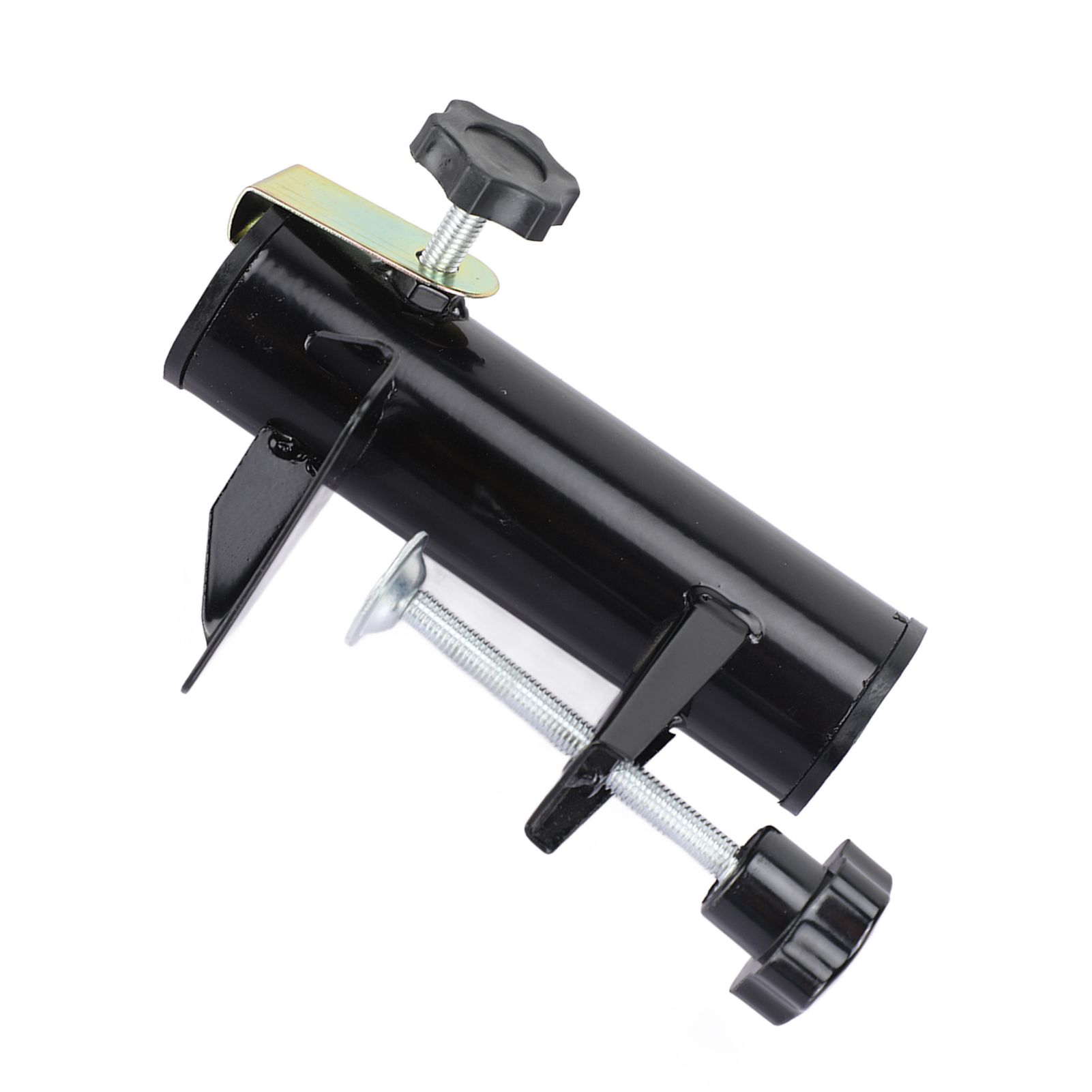 Umbrella Clamp Steel Outdoor Stable Umbrella Clip for Garden Yard Fishing Rod Black - Image 8