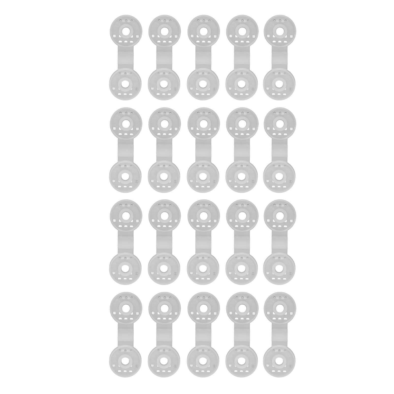 20Pcs Sunshade Net Clip Round Shade Cloth Clips Greenhouse Film Fixing Clamp for Tent Greenhouse Accessories - Image 1